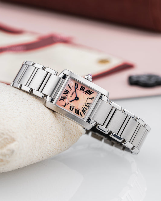 Cartier Tank Française Mother of Pearl - Ref. 2384