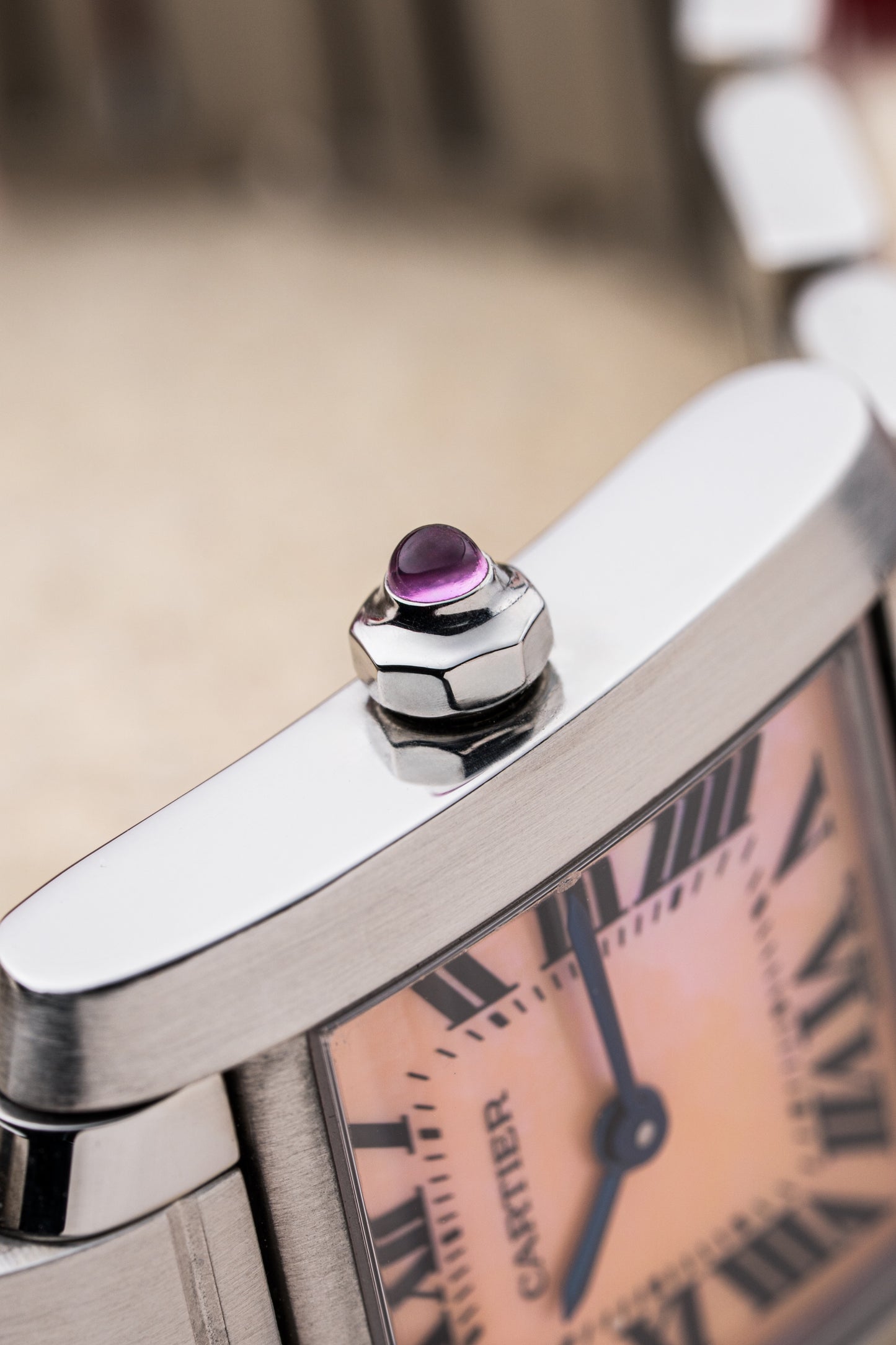 Cartier Tank Française Mother of Pearl - Ref. 2384