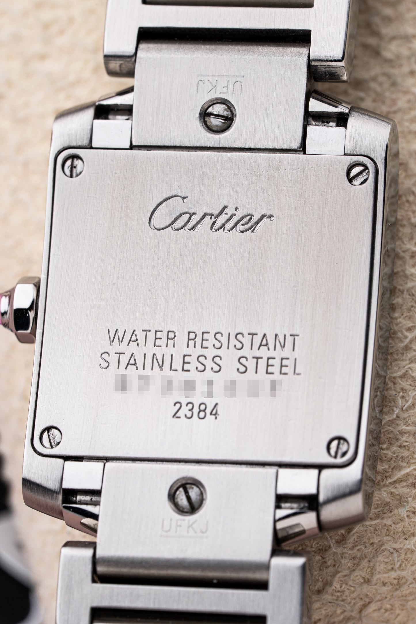 Cartier Tank Française Mother of Pearl - Ref. 2384