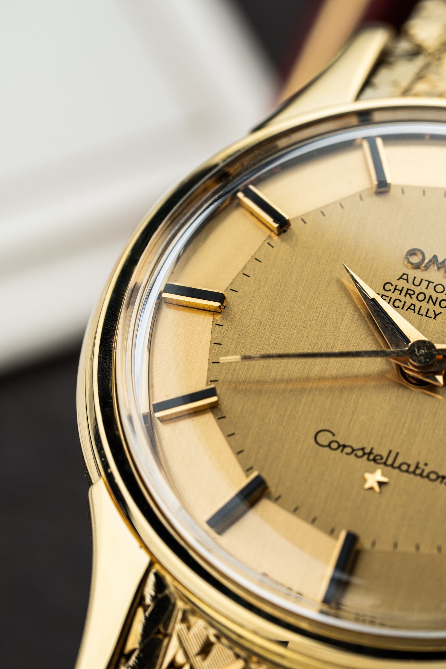 Omega Constellation 34mm 18k Yellow Gold