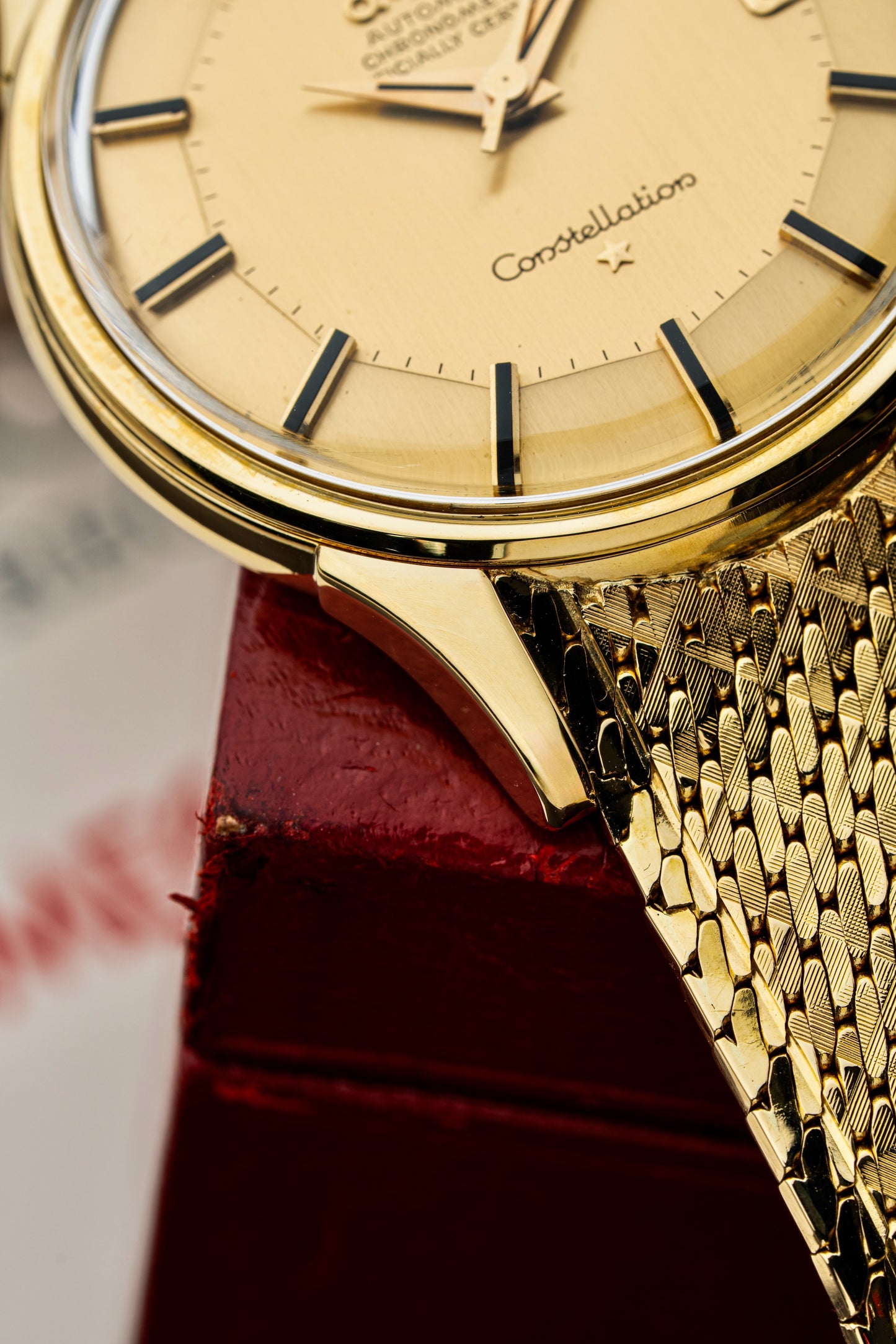 Omega Constellation 34mm 18k Yellow Gold