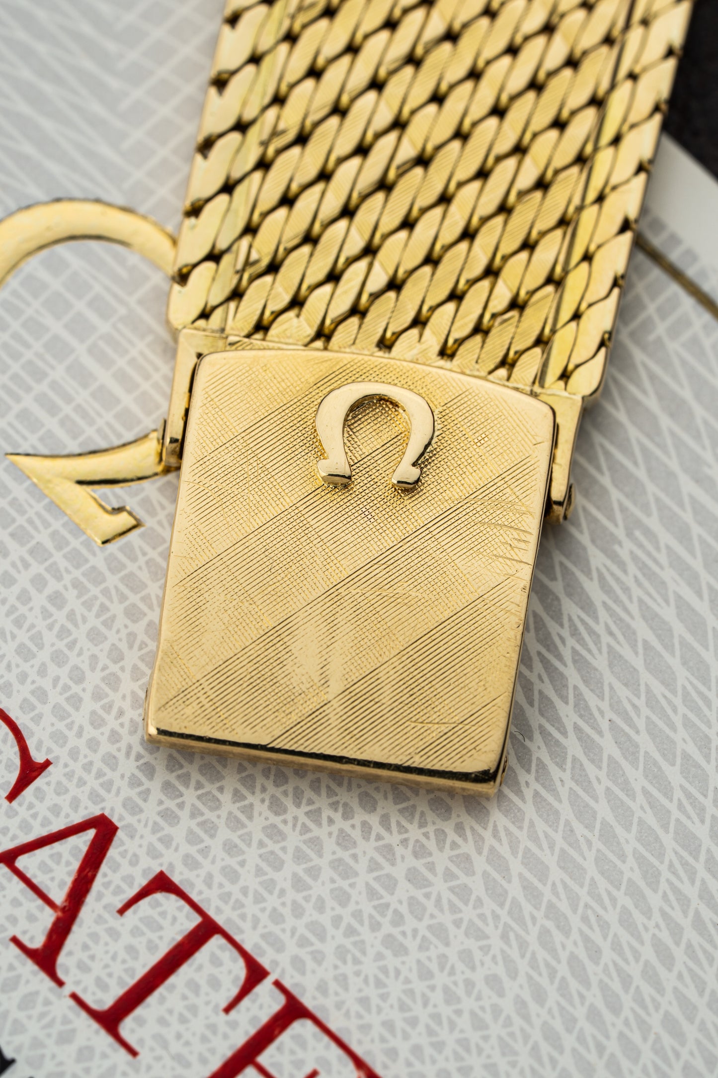 Omega Constellation 34mm 18k Yellow Gold
