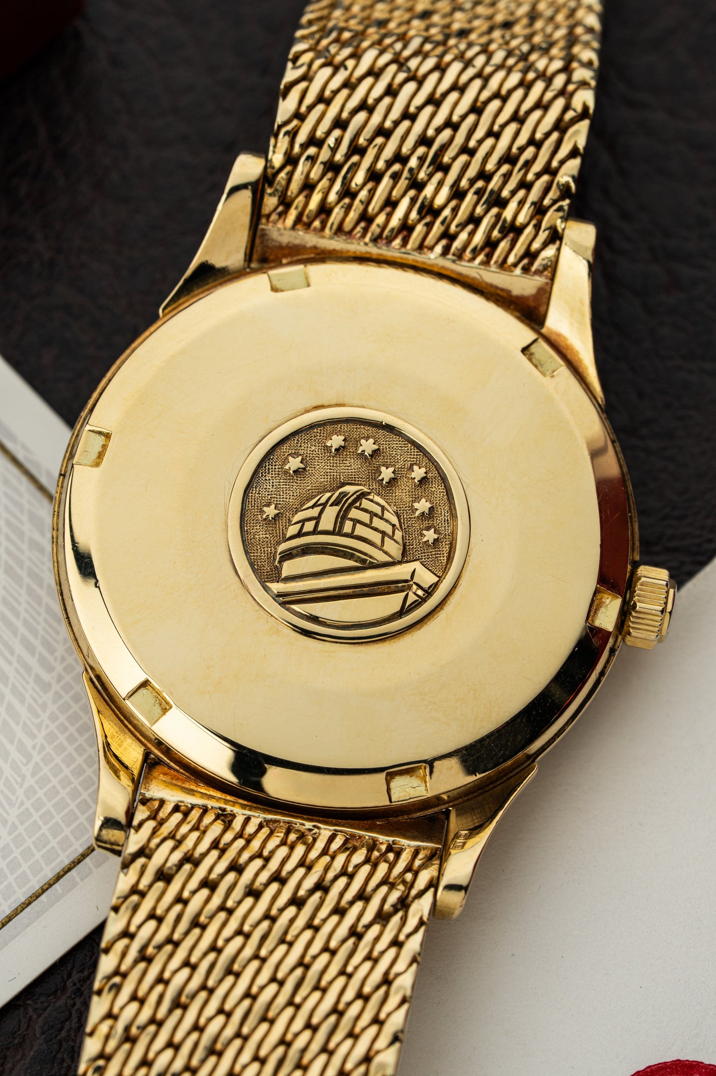 Omega Constellation 34mm 18k Yellow Gold