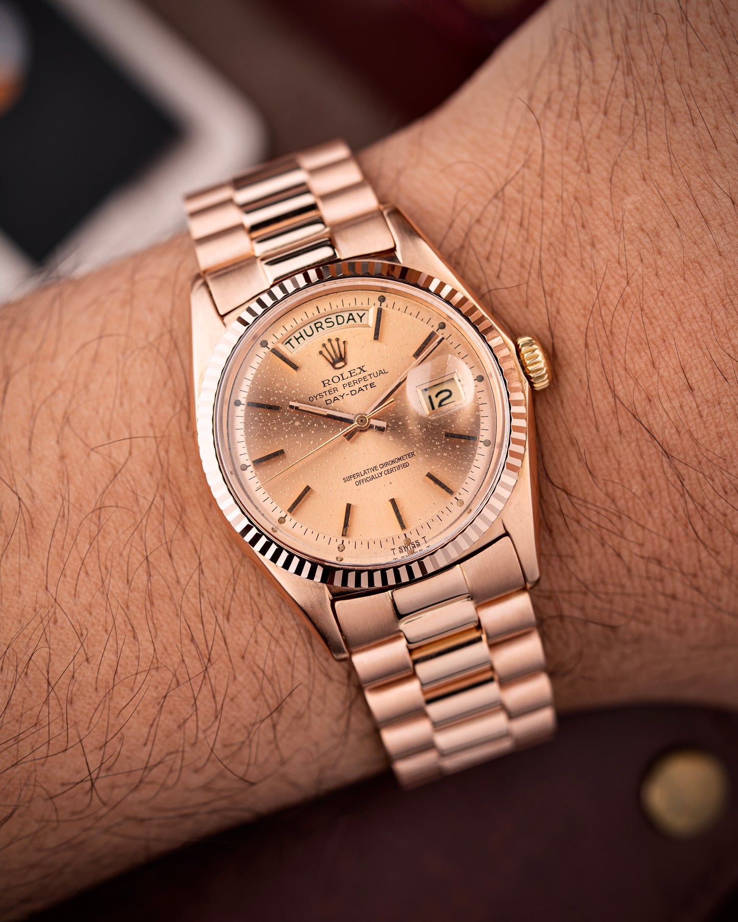 Rolex Day-Date 36mm 18k Rose Gold - Ref. 1803