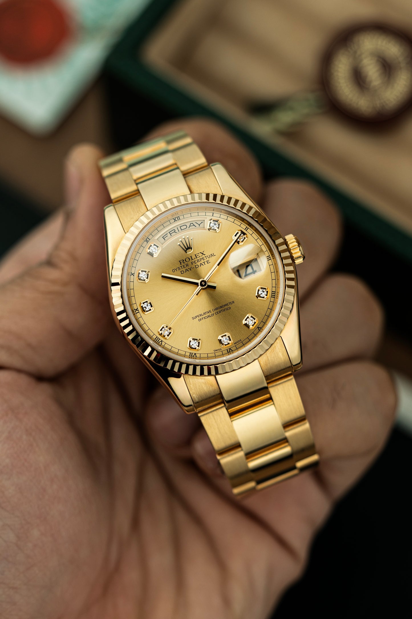 Rolex Day-Date 36mm Oyster - Ref. 118238
