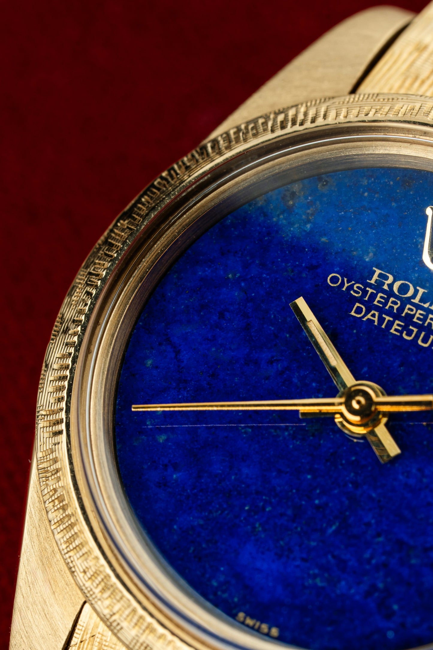 Rolex Lady-Datejust 26mm Lapis Lazuli Stone Dial - Ref. 6904