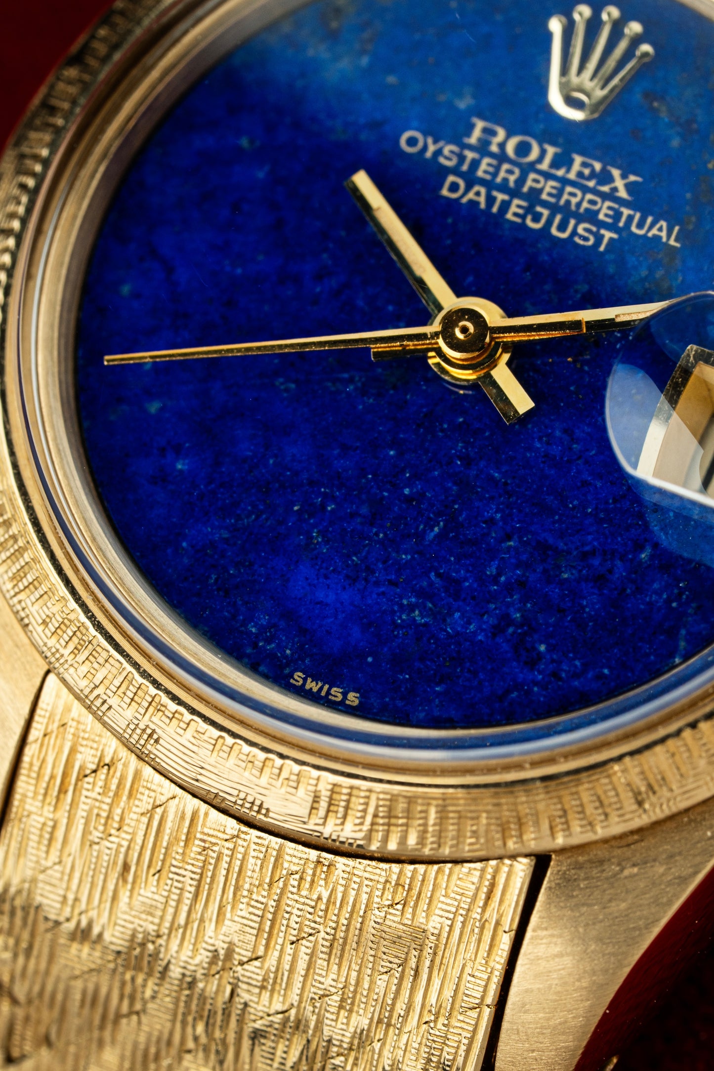 Rolex Lady-Datejust 26mm Lapis Lazuli Stone Dial - Ref. 6904