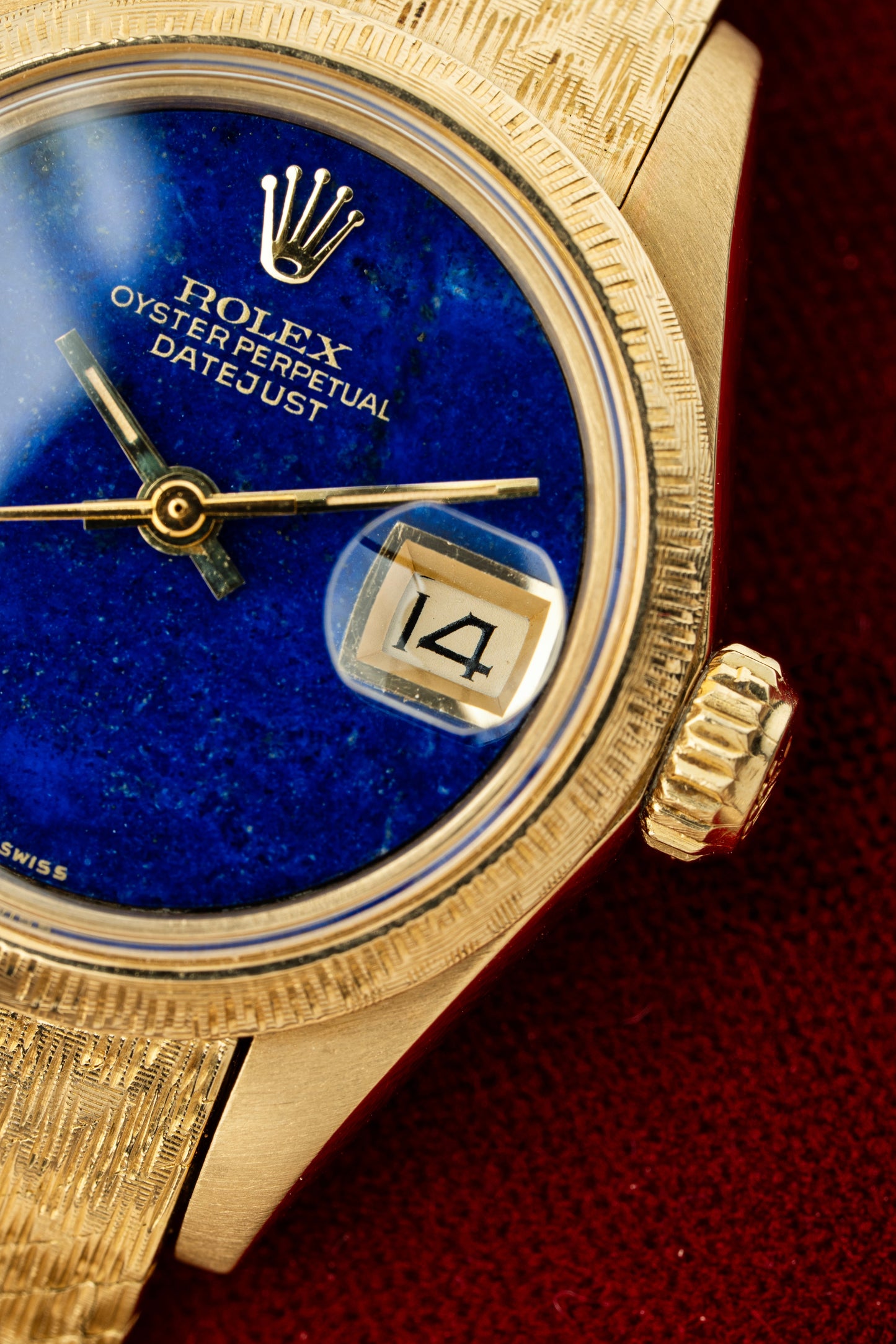 Rolex Lady-Datejust 26mm Lapis Lazuli Stone Dial - Ref. 6904