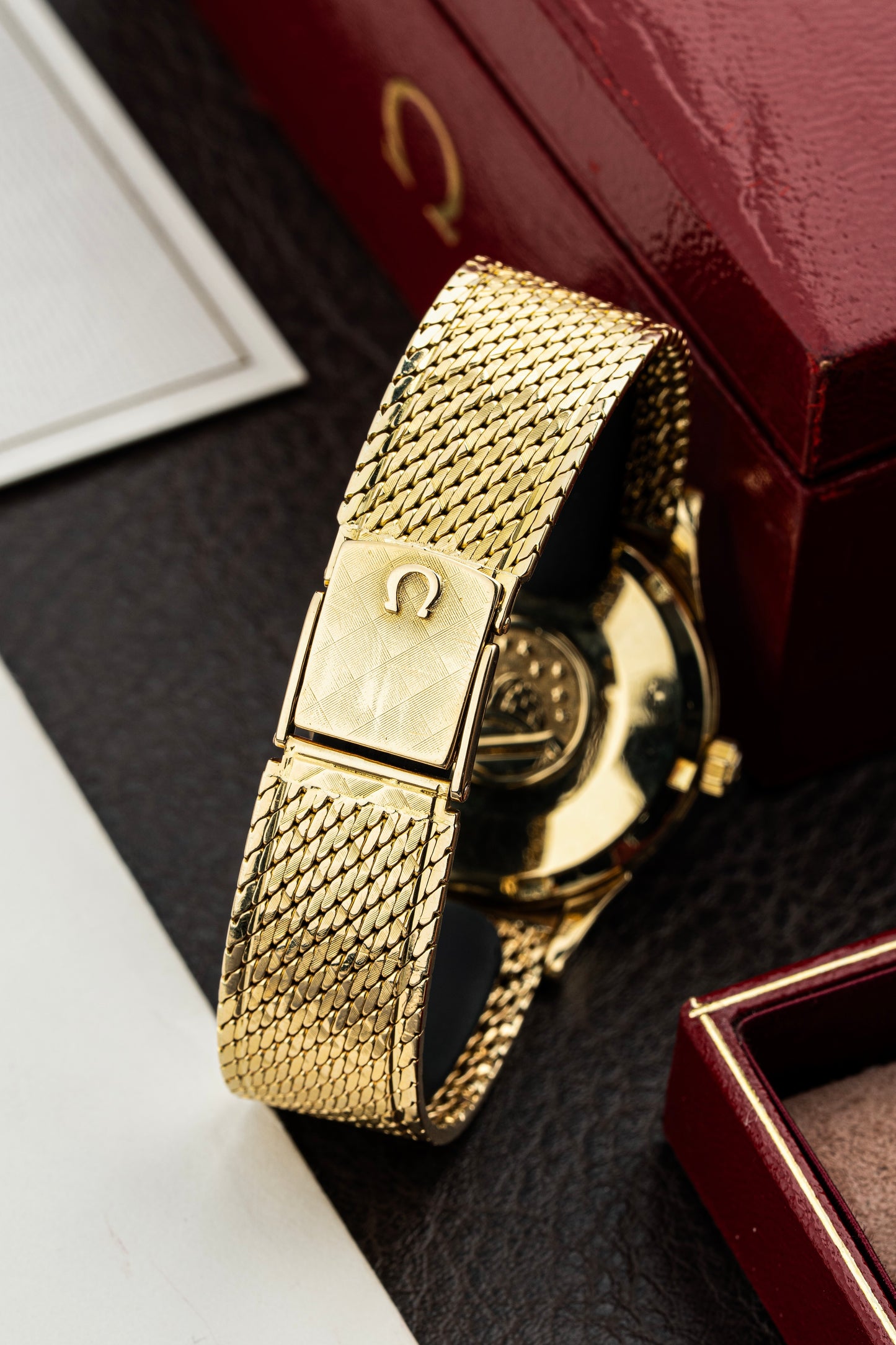 Omega Constellation 34mm 18k Yellow Gold