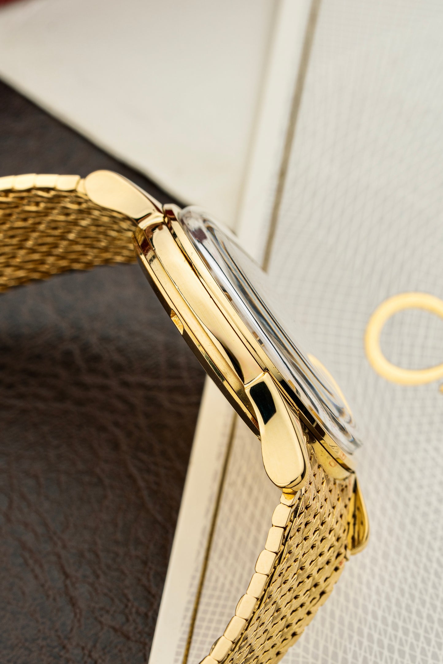 Omega Constellation 34mm 18k Yellow Gold