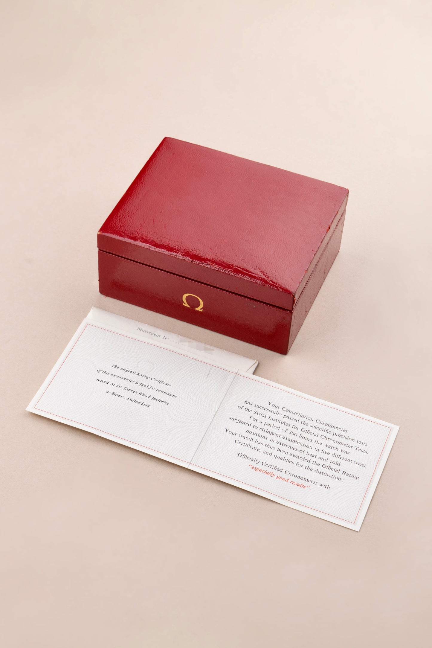 Omega Constellation 34mm 18k Yellow Gold