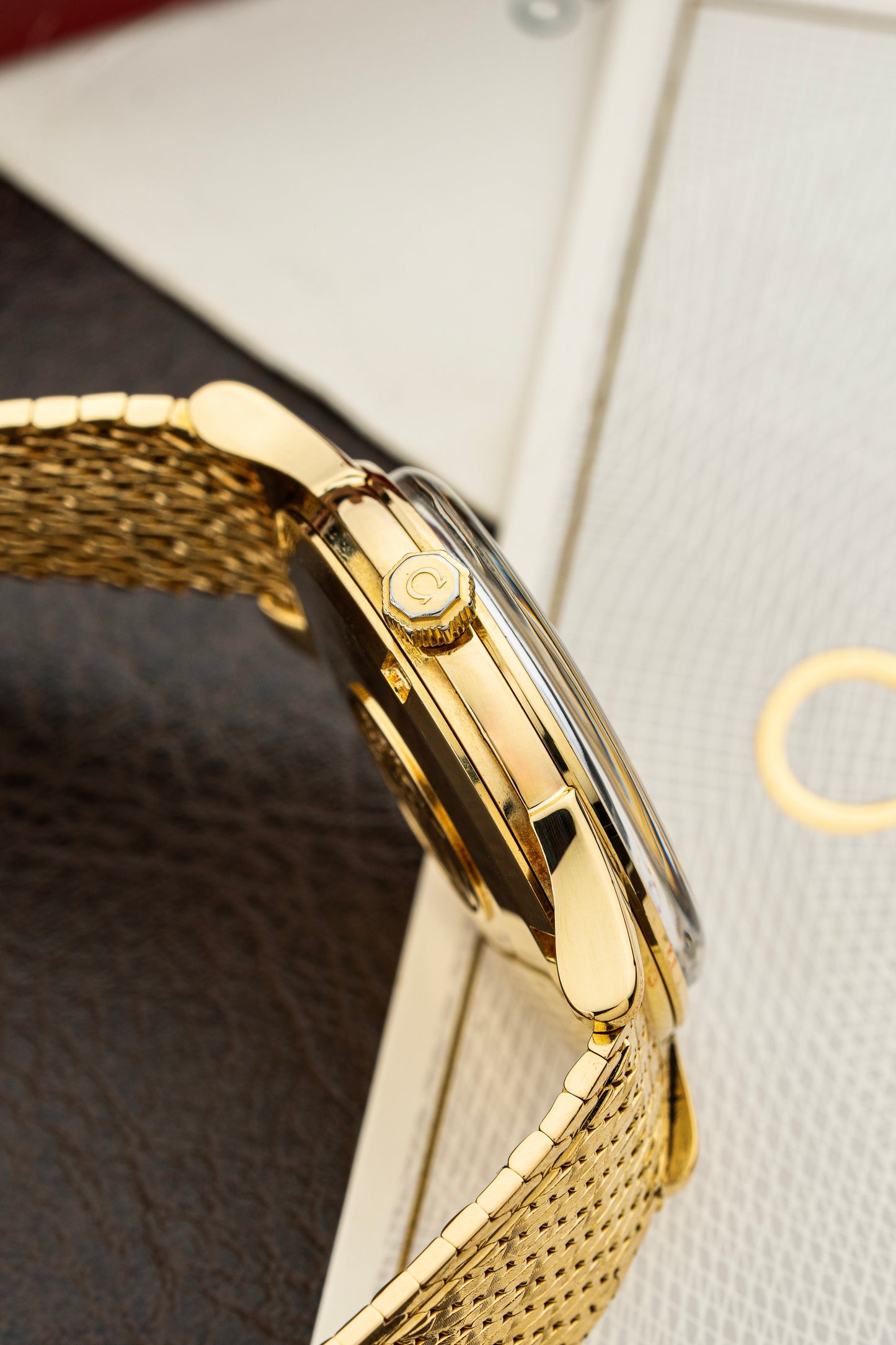 Omega Constellation 34mm 18k Yellow Gold