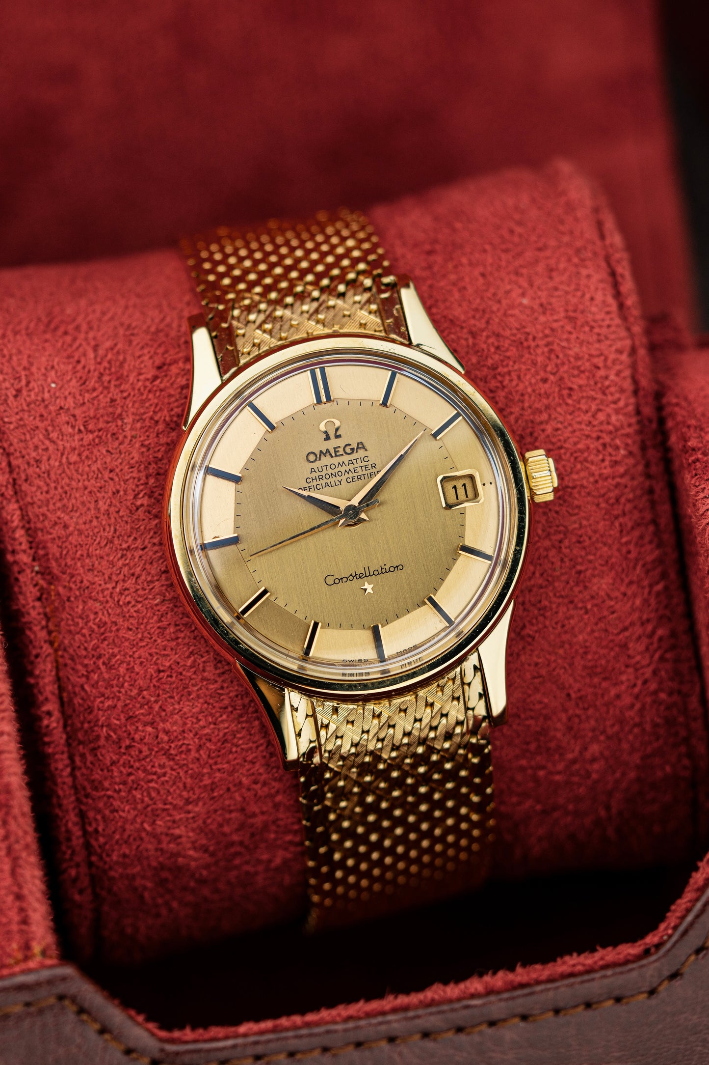 Omega Constellation 34mm 18k Yellow Gold