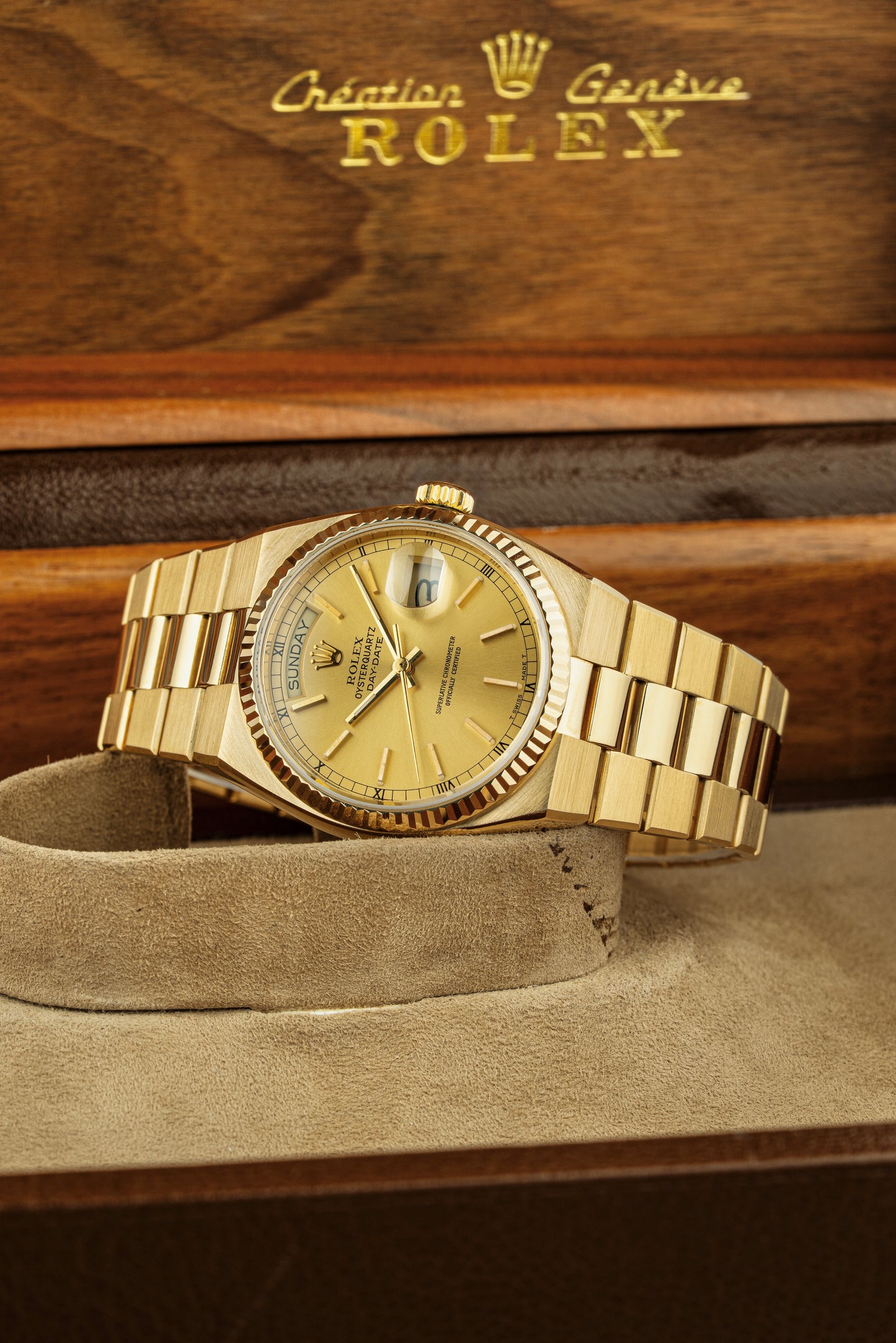 Rolex Day-Date Oysterquartz 36mm - Ref. 19018