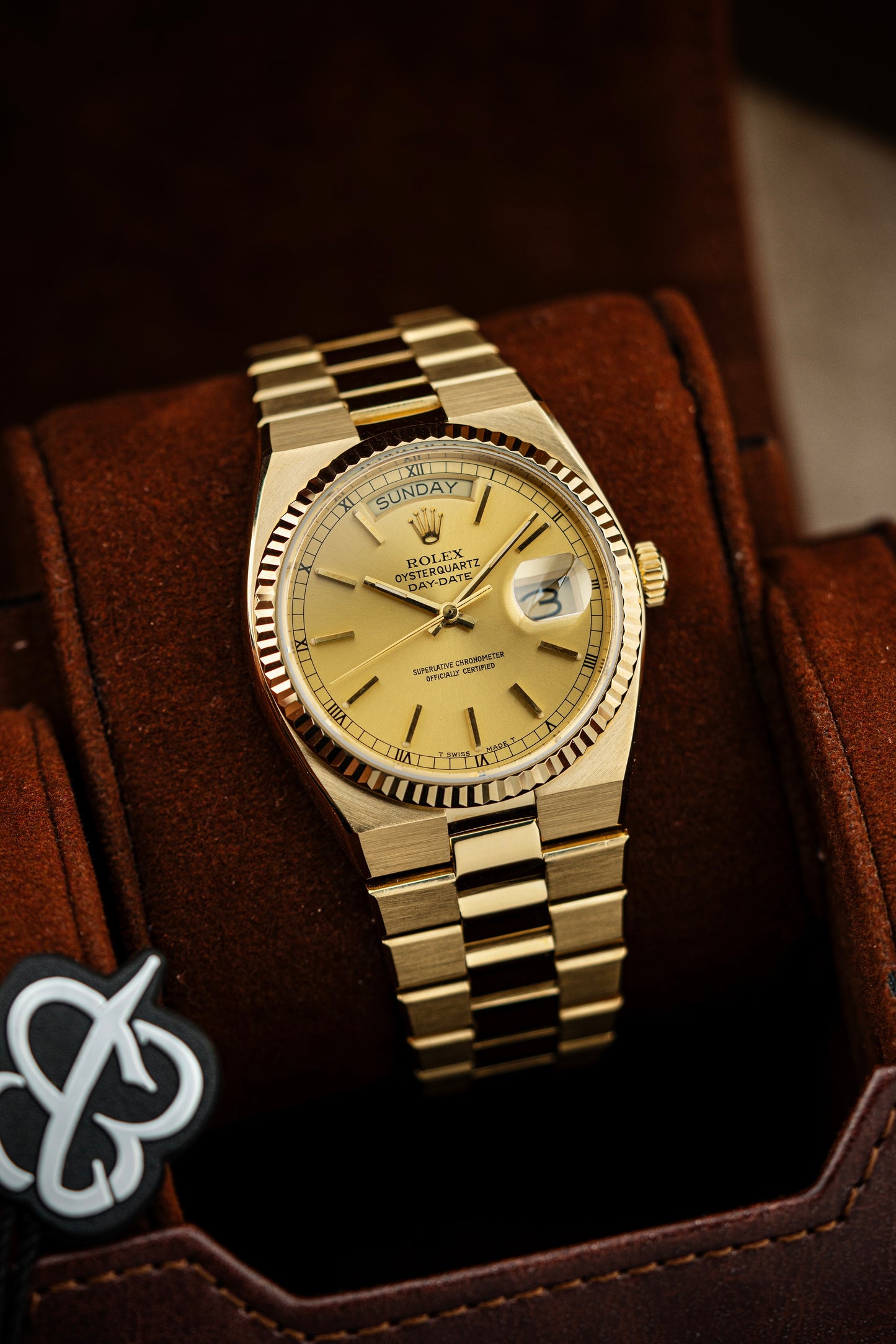 Rolex Day-Date Oysterquartz 36mm - Ref. 19018