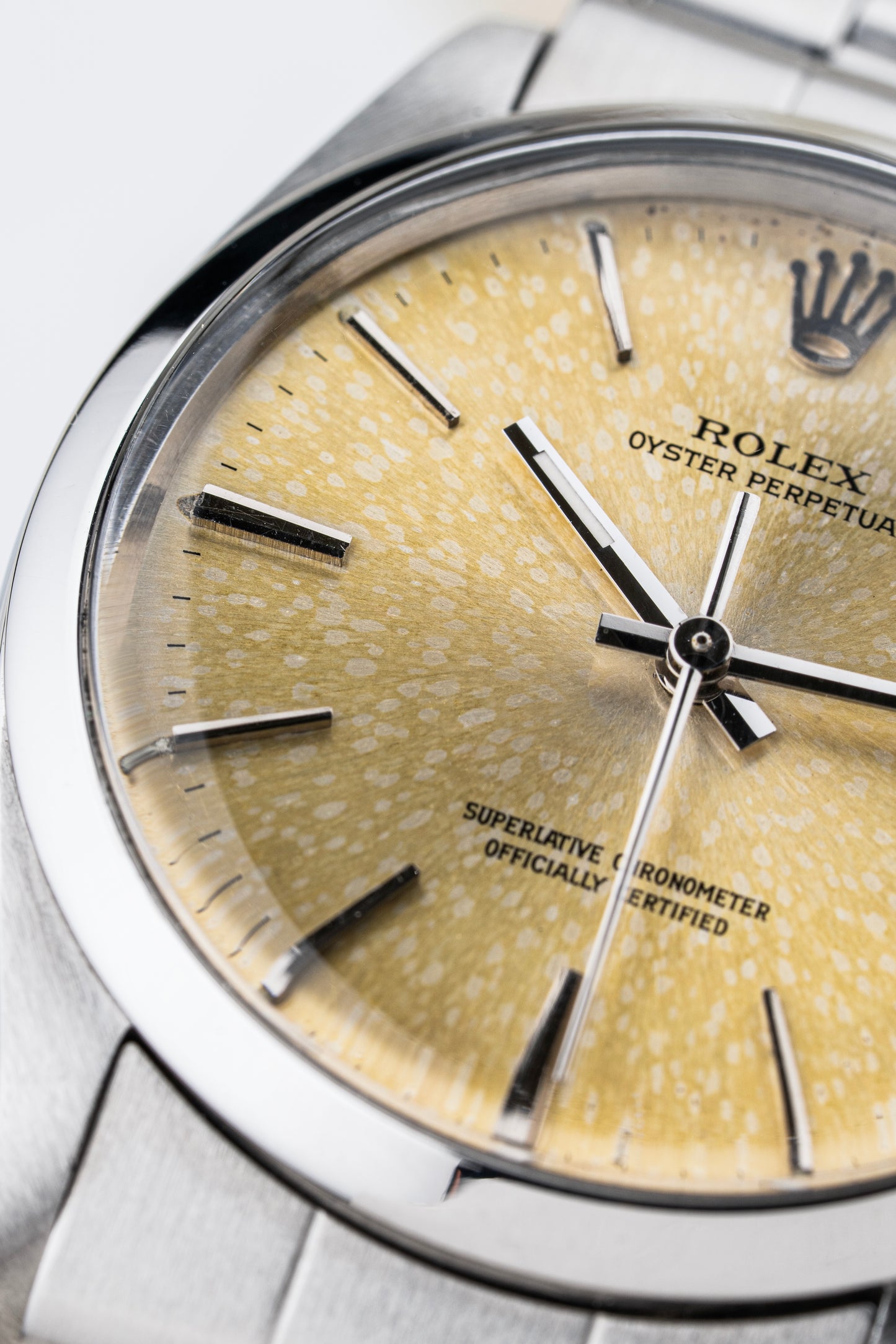 Rolex Oyster Perpetual 34mm Tropical Dial - Ref. 1002