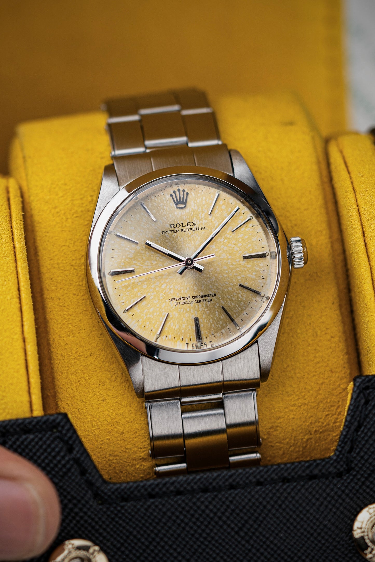 Rolex Oyster Perpetual 34mm Tropical Dial - Ref. 1002