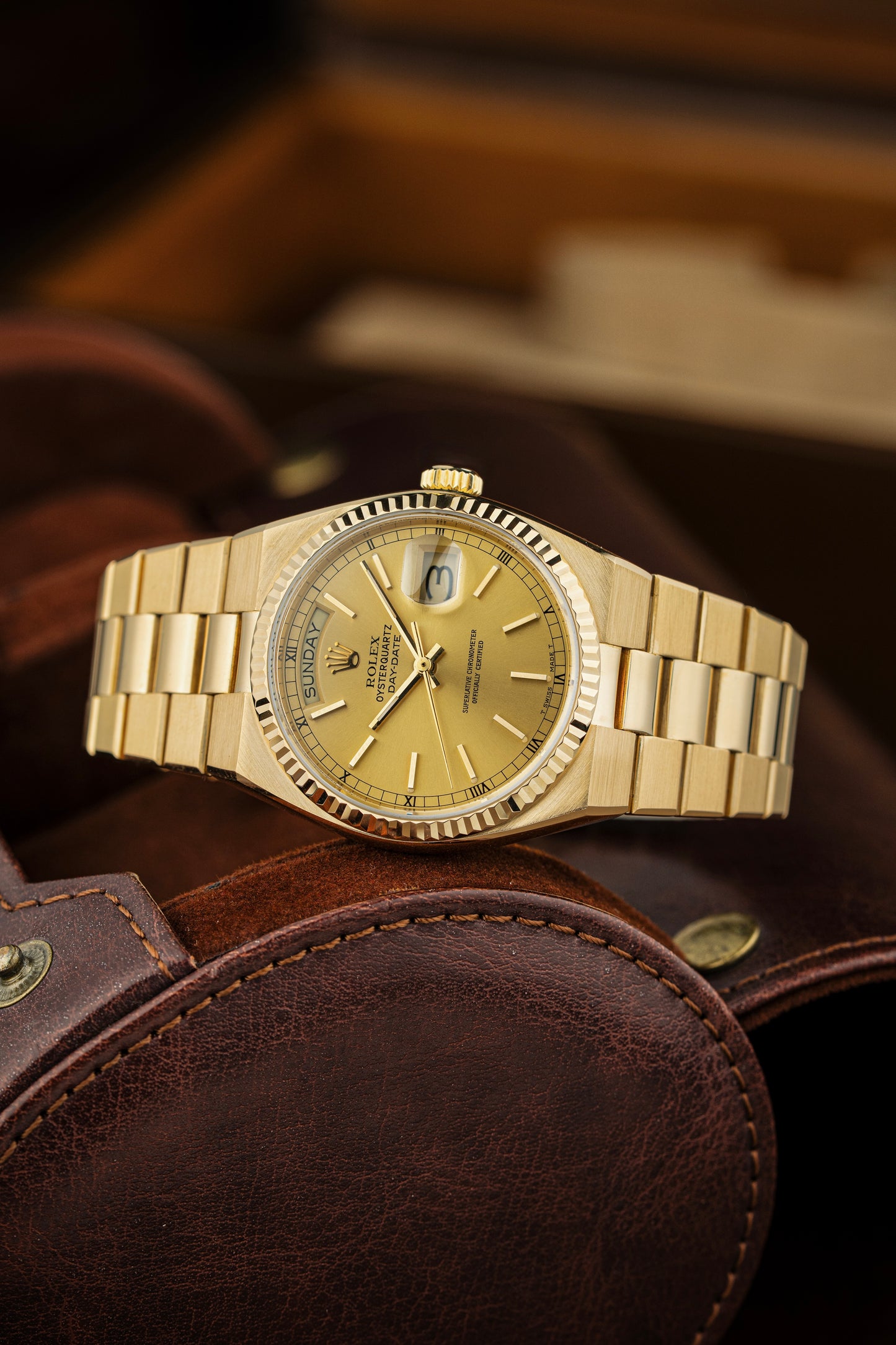 Rolex Day-Date Oysterquartz 36mm - Ref. 19018