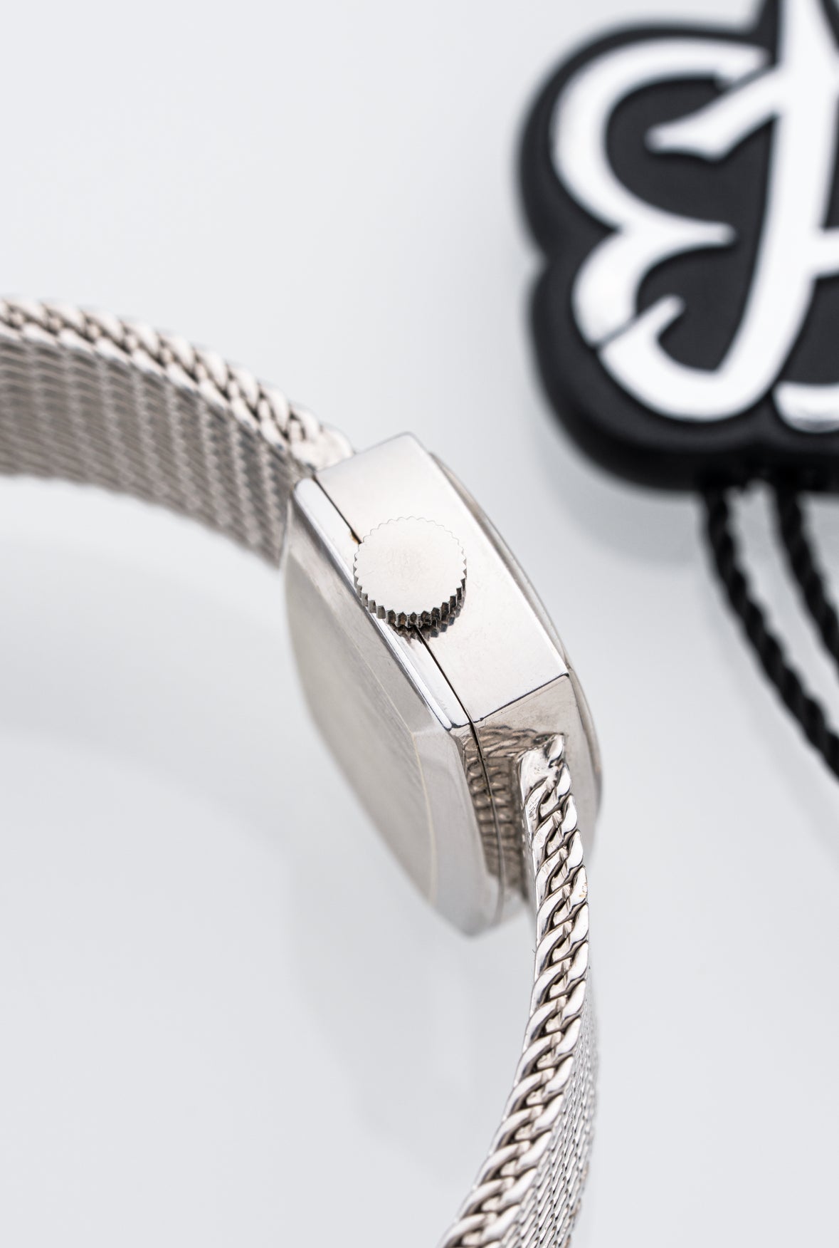 Rolex Precision 9ct White Gold Manual-Wound Cocktail Watch