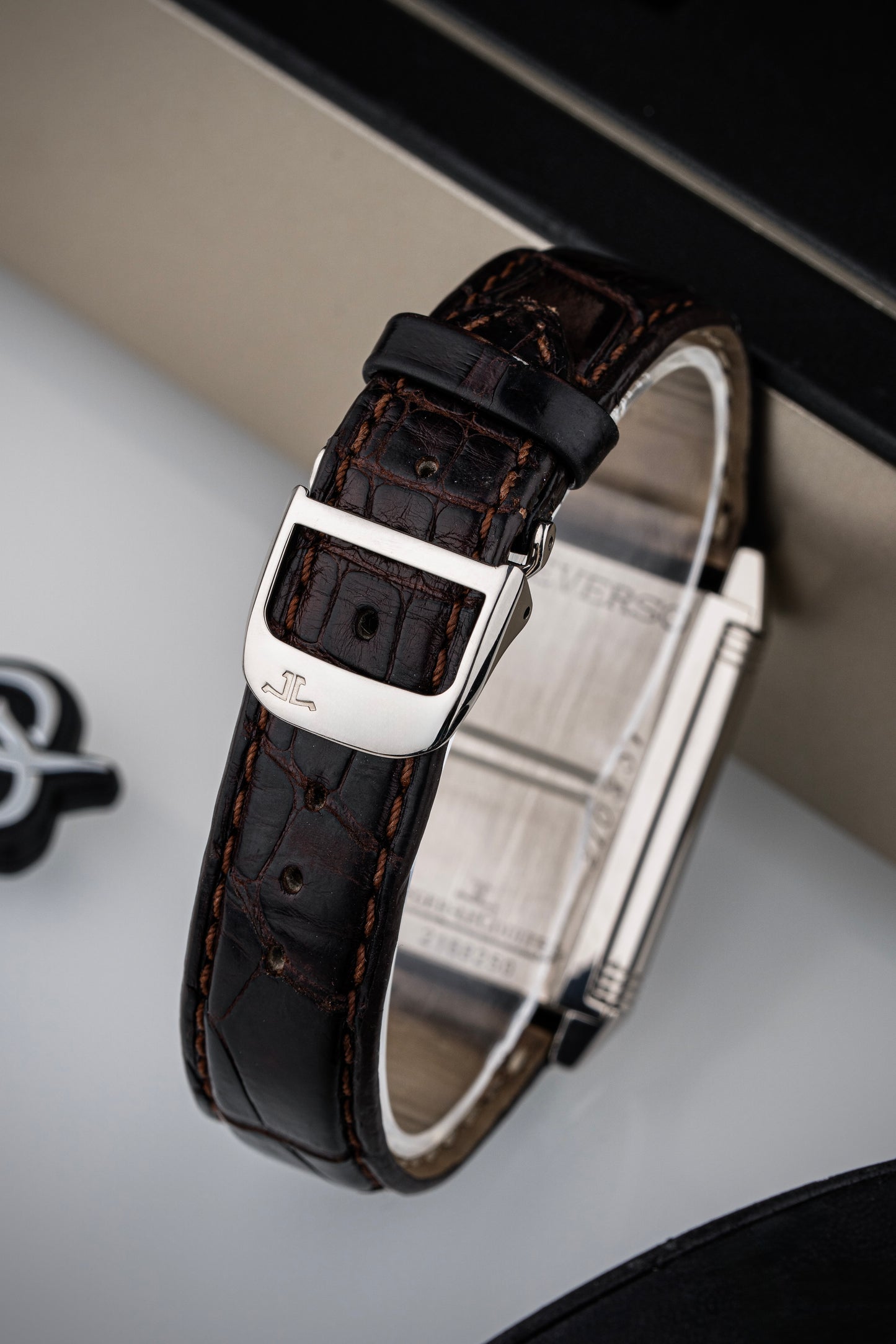 Jaeger LeCoultre Reverso Night & Day 18k White Gold - Ref. 270.3.51