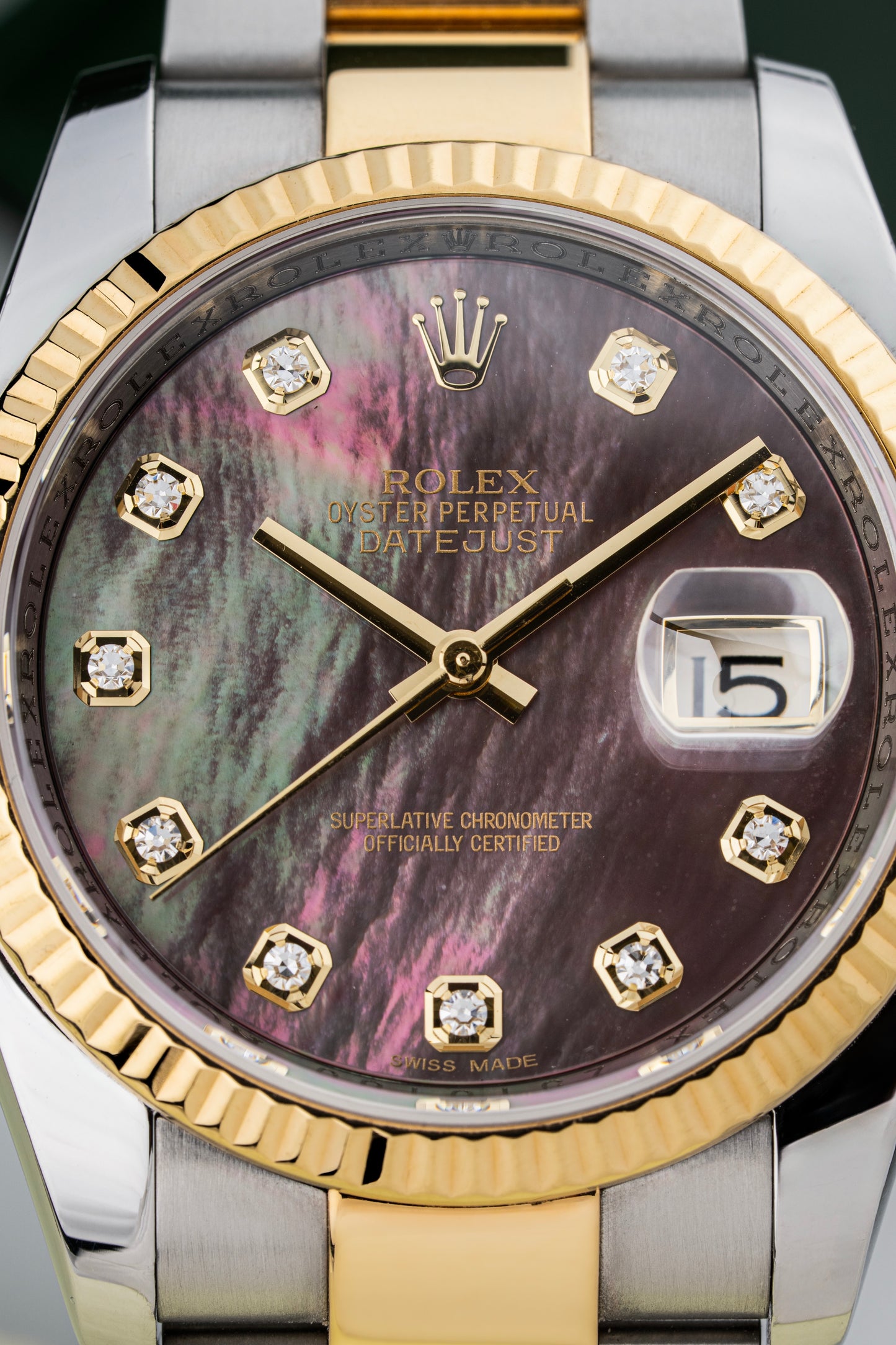 Rolex Datejust 36mm Tahitian Mother of Pearl - Ref. 116233