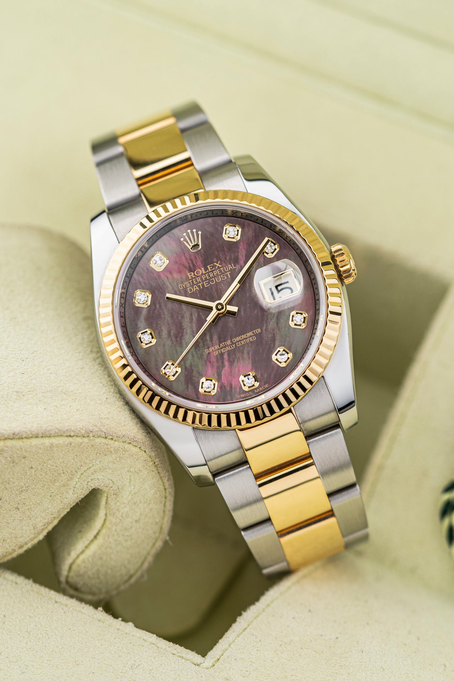 Rolex Datejust 36mm Tahitian Mother of Pearl - Ref. 116233