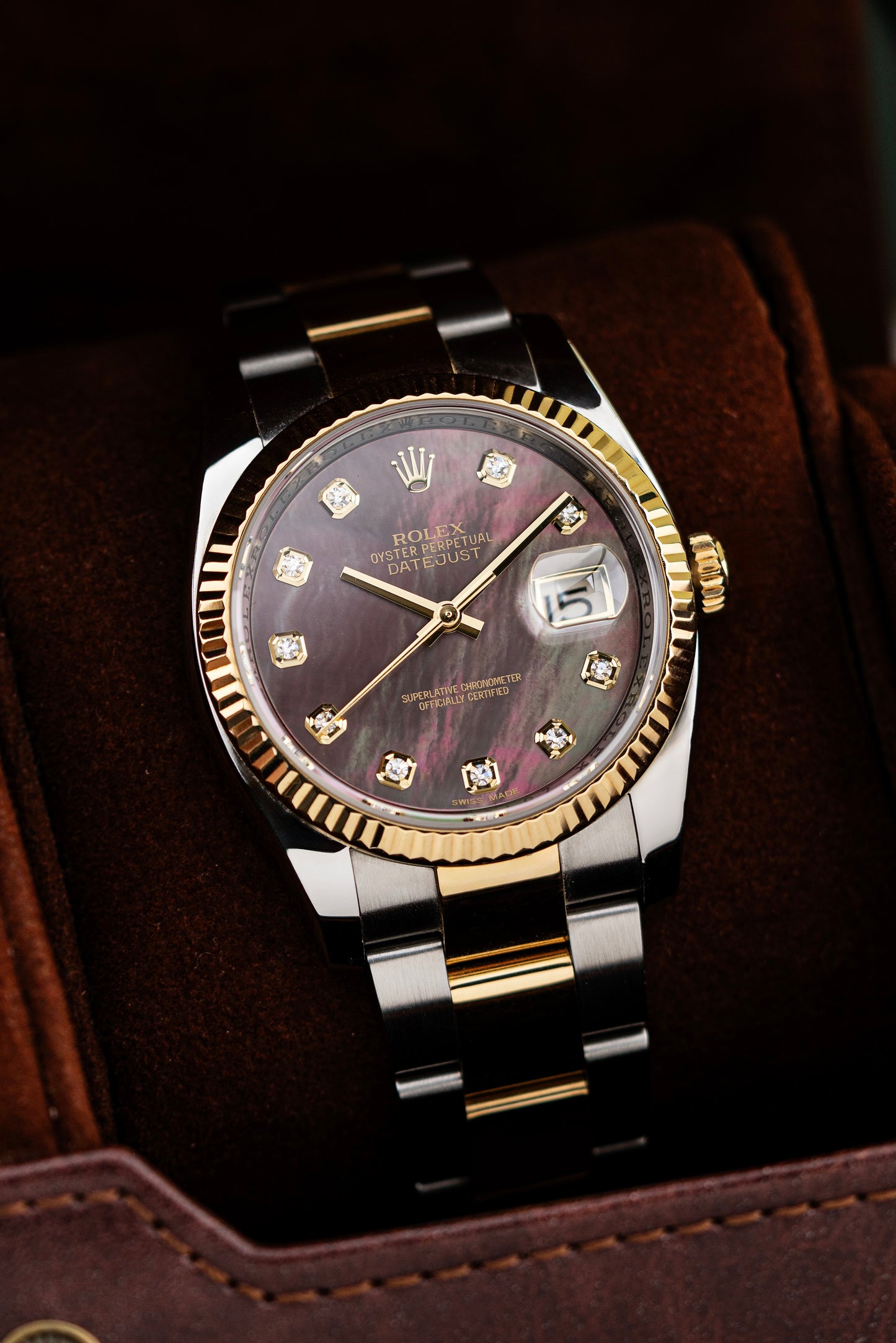 Rolex Datejust 36mm Tahitian Mother of Pearl - Ref. 116233