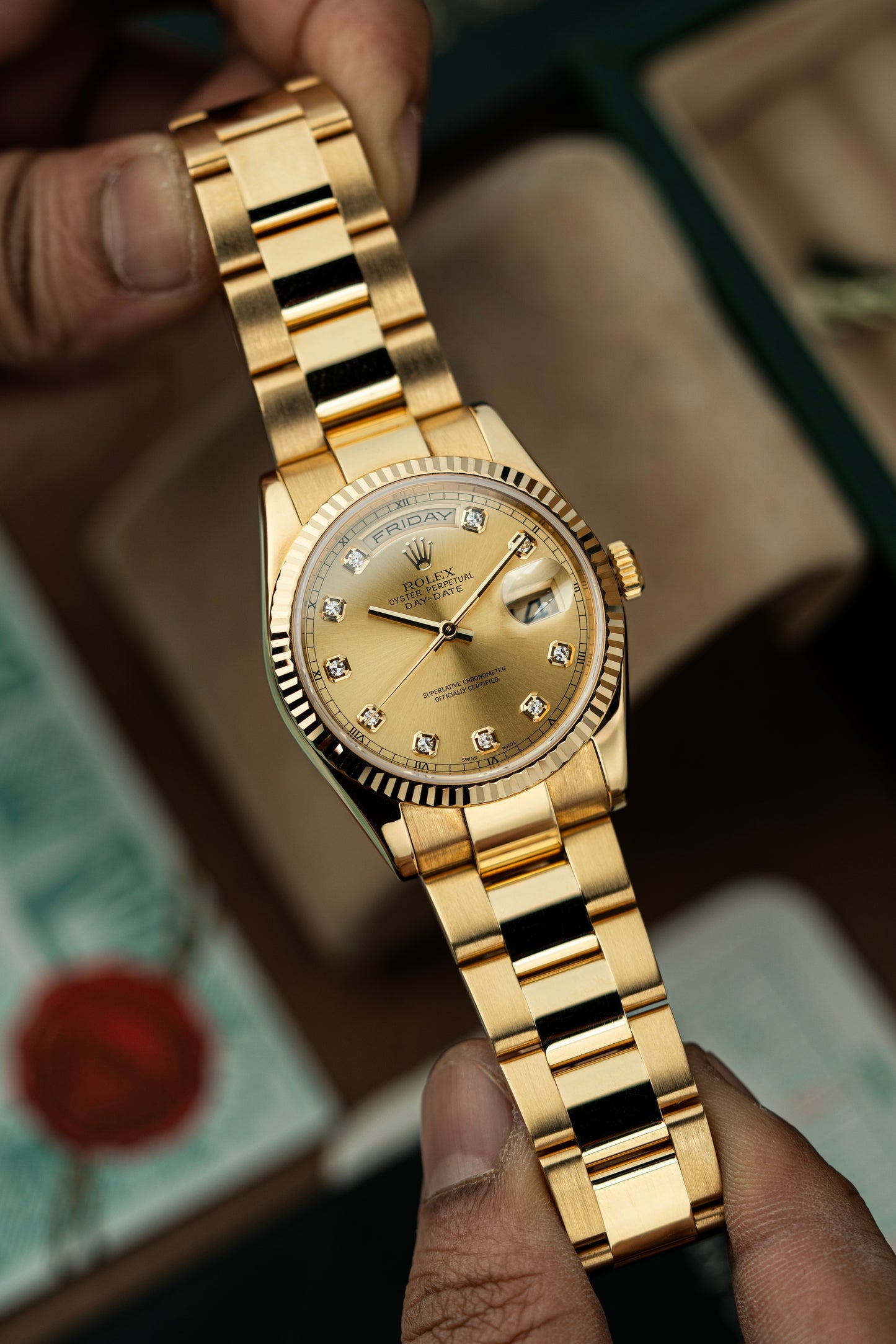 Rolex Day-Date 36mm Oyster - Ref. 118238