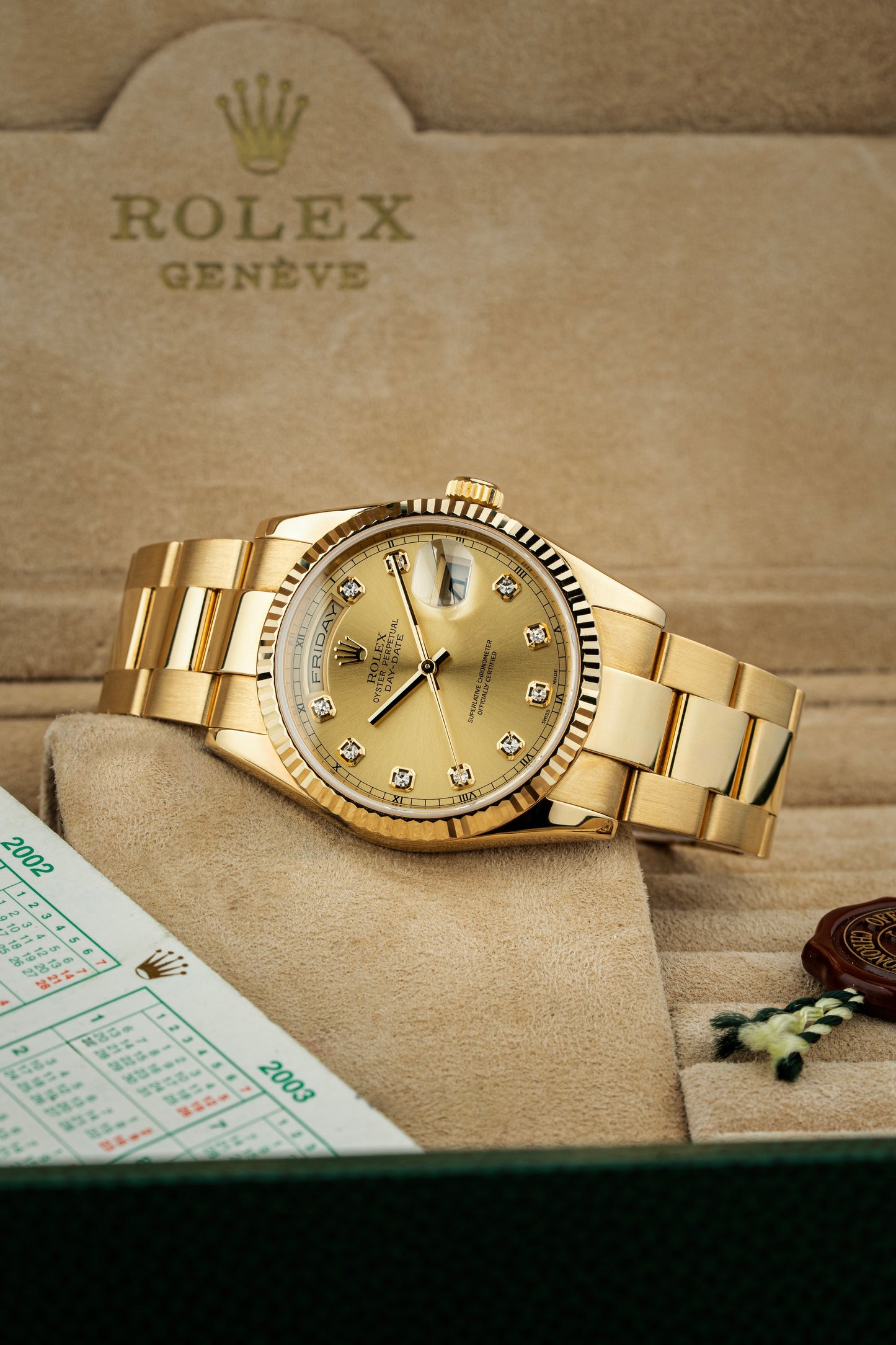 Rolex Day-Date 36mm Oyster - Ref. 118238