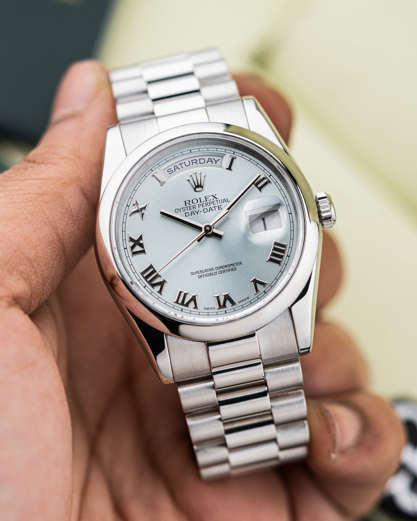 Rolex Day-Date 36mm Platinum - Ref. 118206