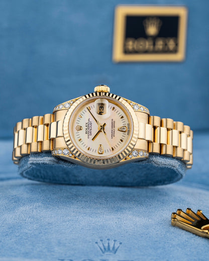 Rolex Lady-Datejust 26mm Mother Of Pearl ‘Tear-Drop’ - Ref. 179238