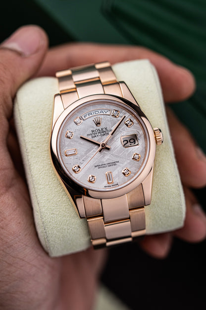 Rolex Day-Date 36mm Meteorite - Ref. 118205