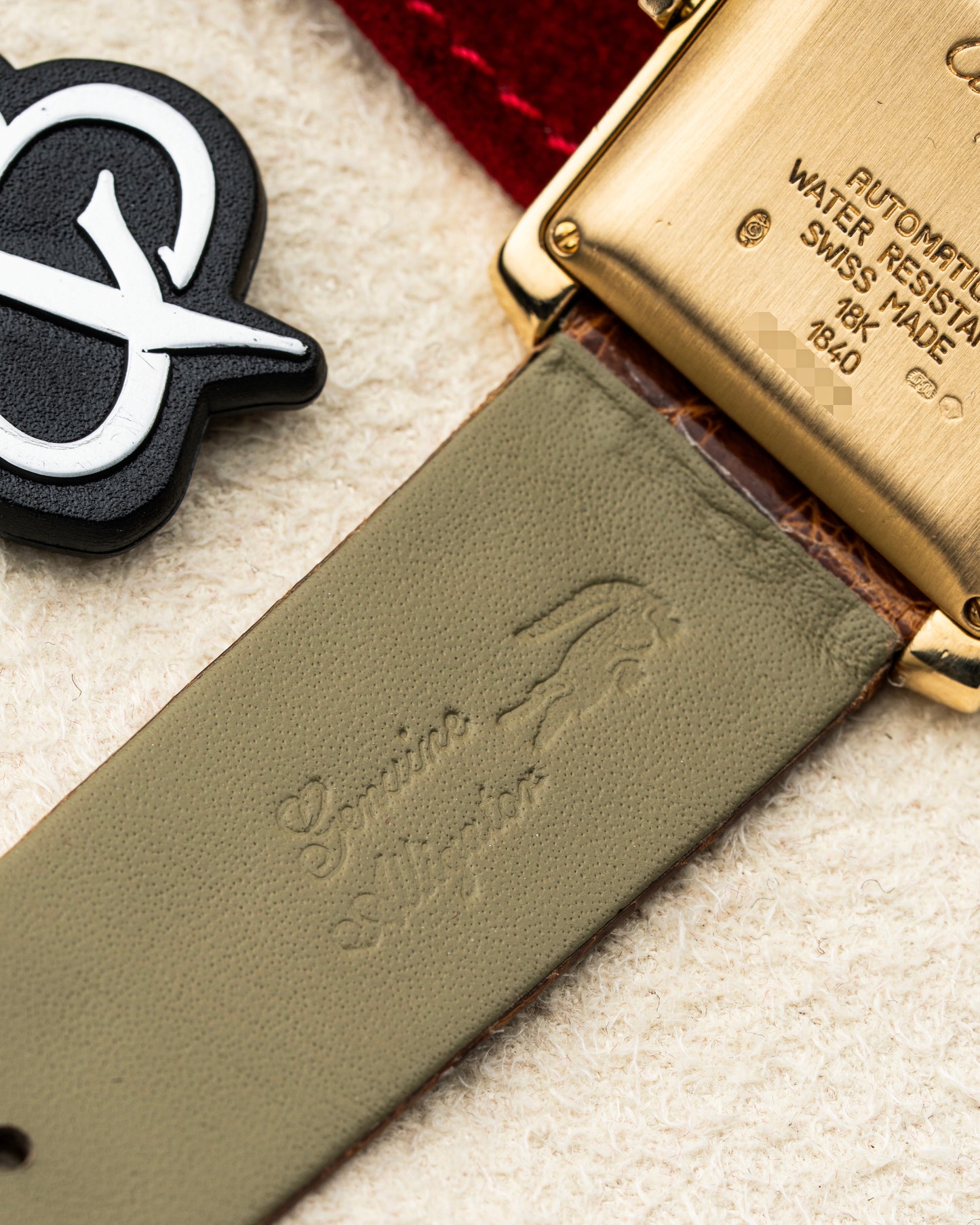 Cartier Tank Francaise 18k Yellow Gold Large - Ref. 1840