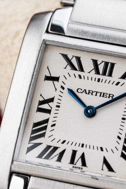 Cartier Tank Francaise Mid-Size 25mm x 30mm - Ref. 2301