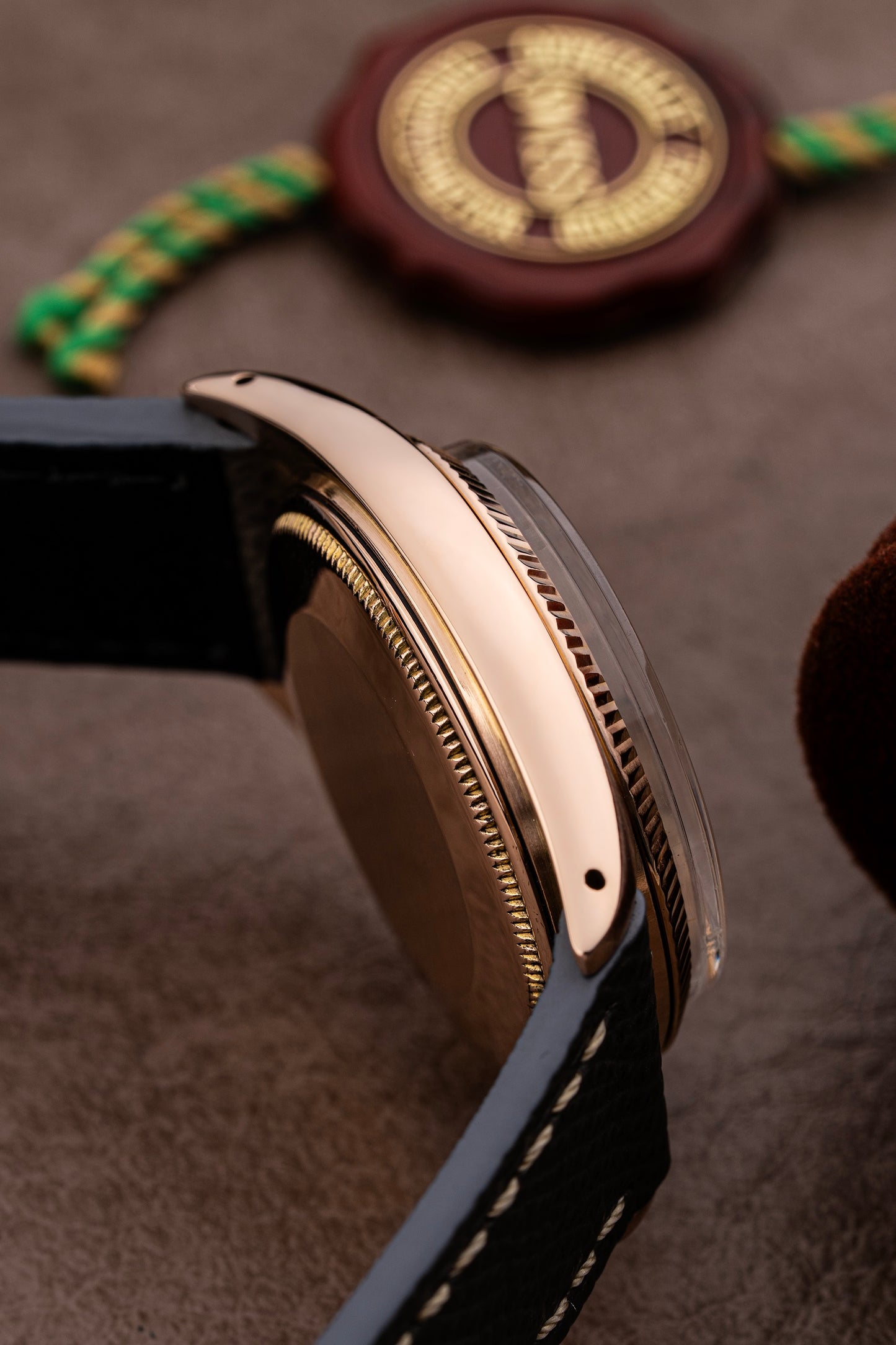 Rolex Oyster Perpetual Date 34mm Rose Gold - Ref. 1503