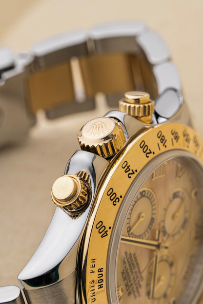 Rolex Cosmograph Daytona 40mm Yellow Mother of Pearl - Ref. 116523