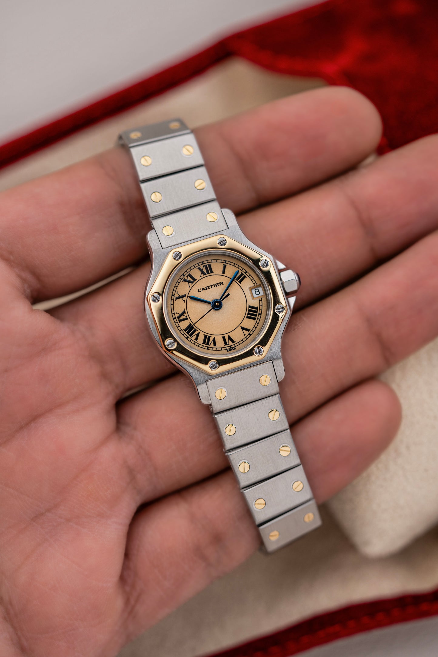 Cartier Santos Octagon 25mm - Ref. 187903