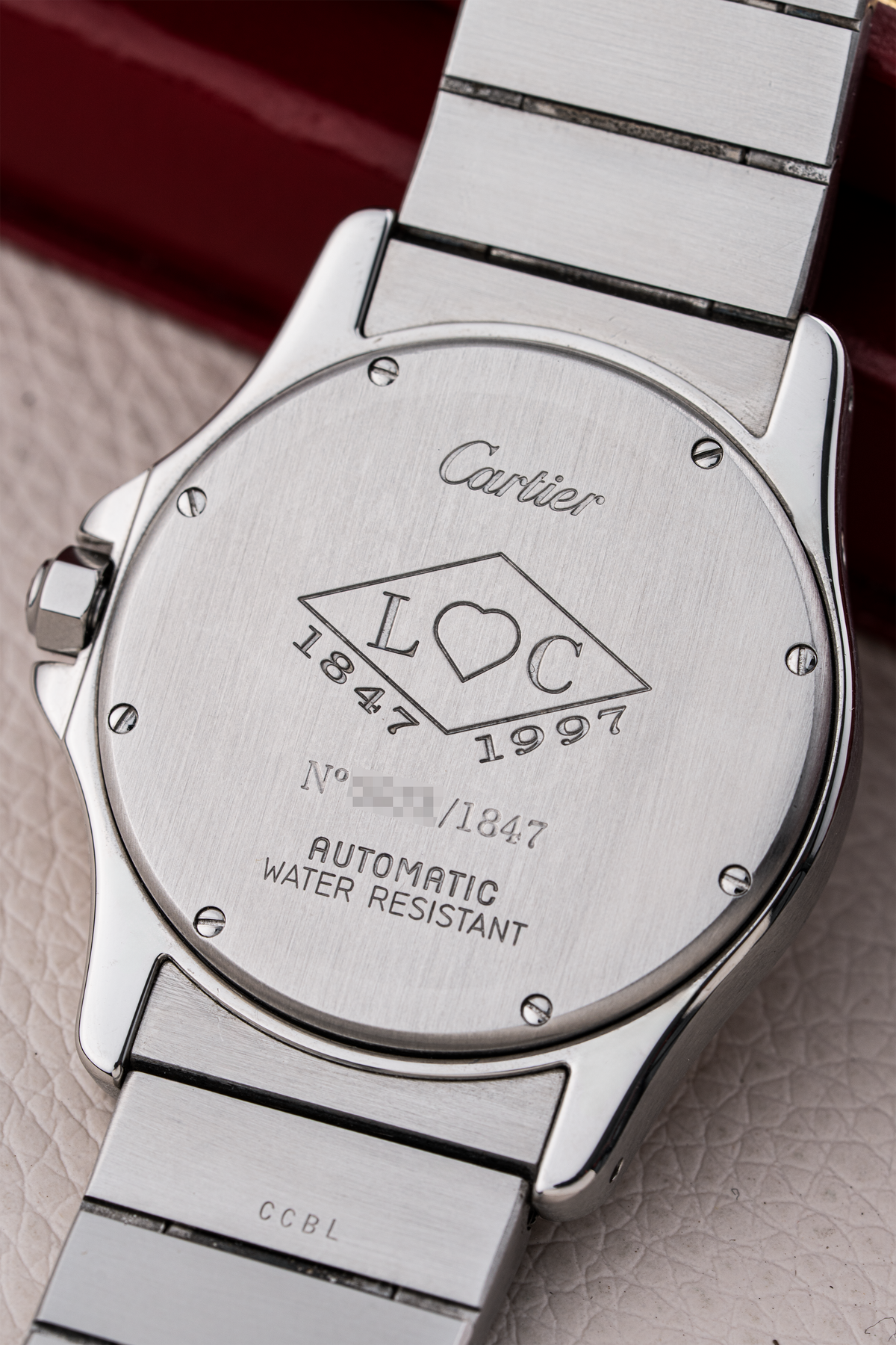 Cartier Santos Ronde GMT Aviator 33.5mm - Ref. W20038R3