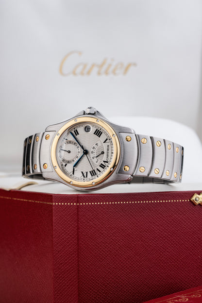 Cartier Santos Ronde GMT Aviator 33.5mm - Ref. W20038R3
