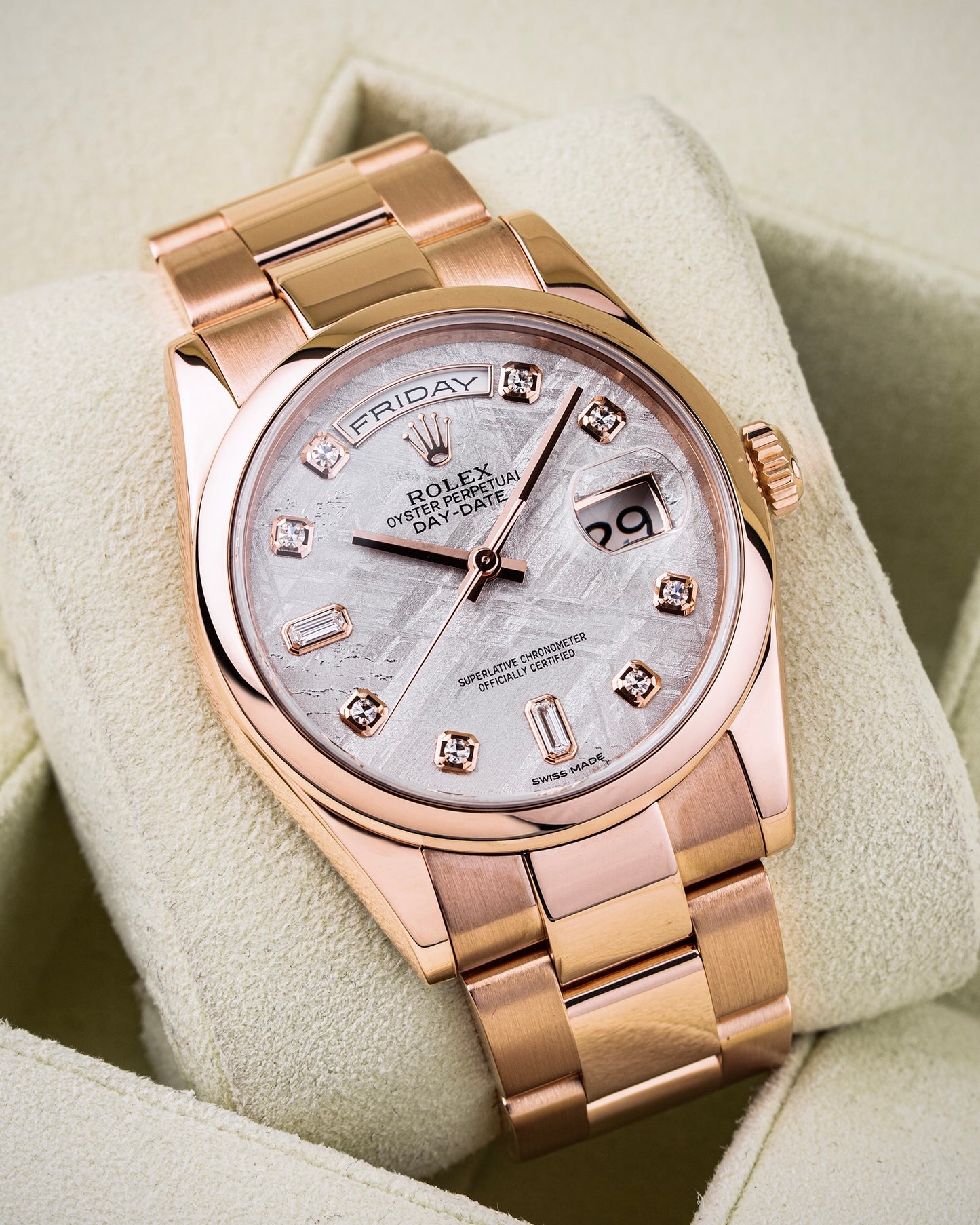 Rolex Day-Date 36mm Meteorite - Ref. 118205