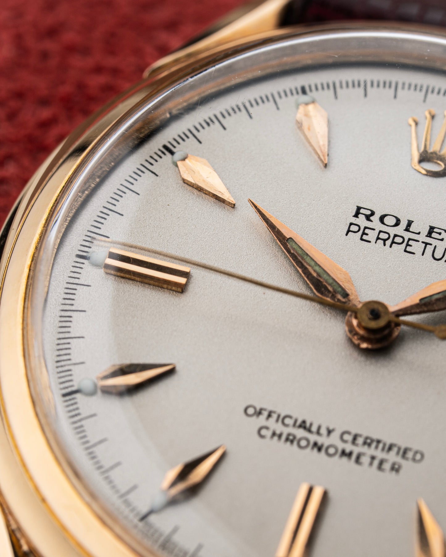 Rolex Perpetual 33mm 18k Rose Gold - Ref. 3406