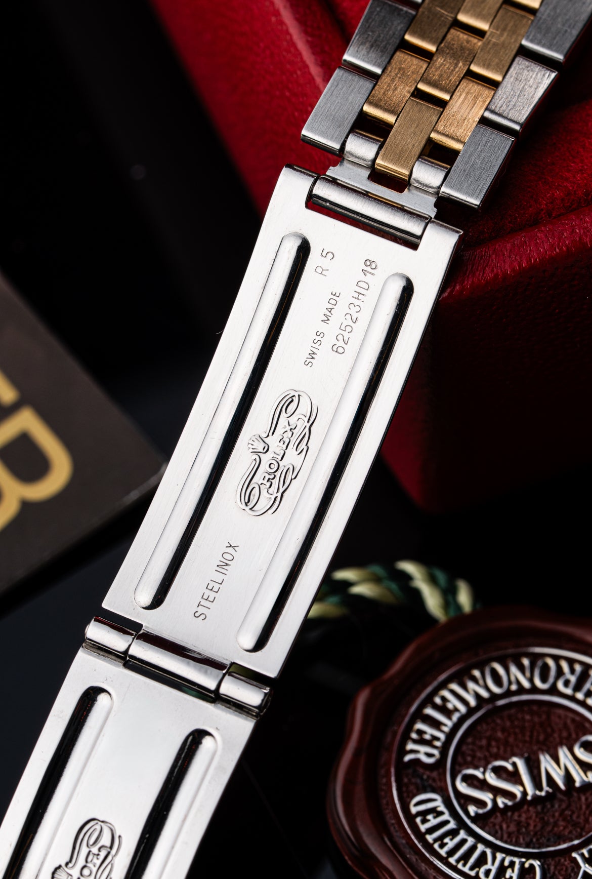 Rolex Datejust 31mm Red Vignette - Ref. 68273