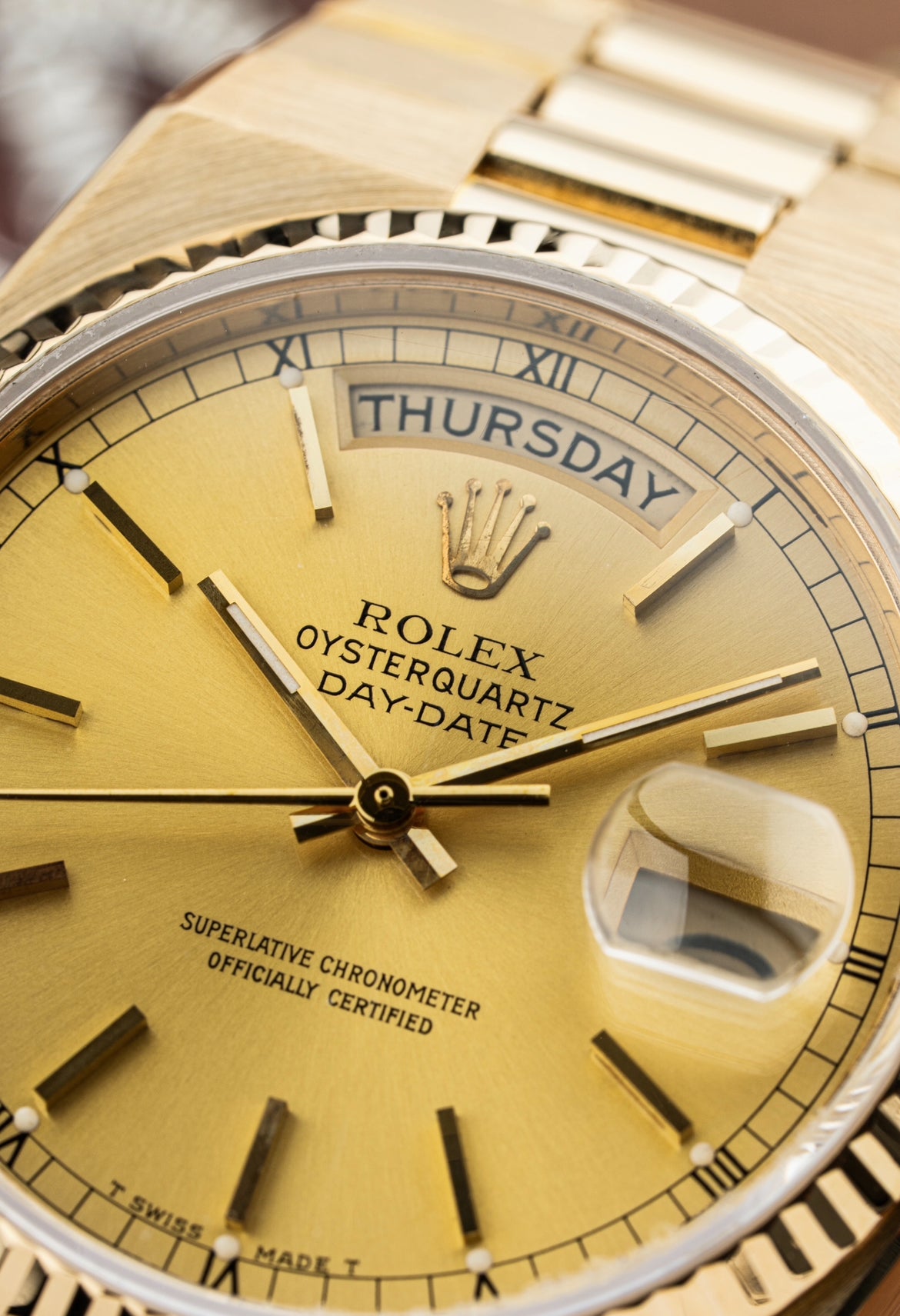 Rolex Day-Date Oysterquartz 36mm - Ref. 19018