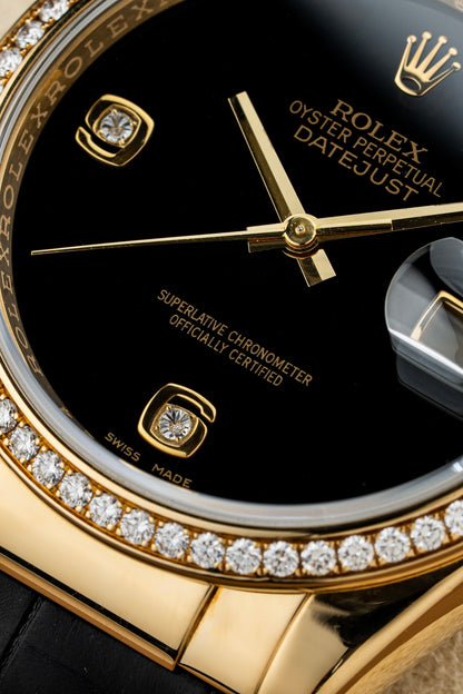 Rolex Datejust 36mm Onyx Dial - Ref. 116188