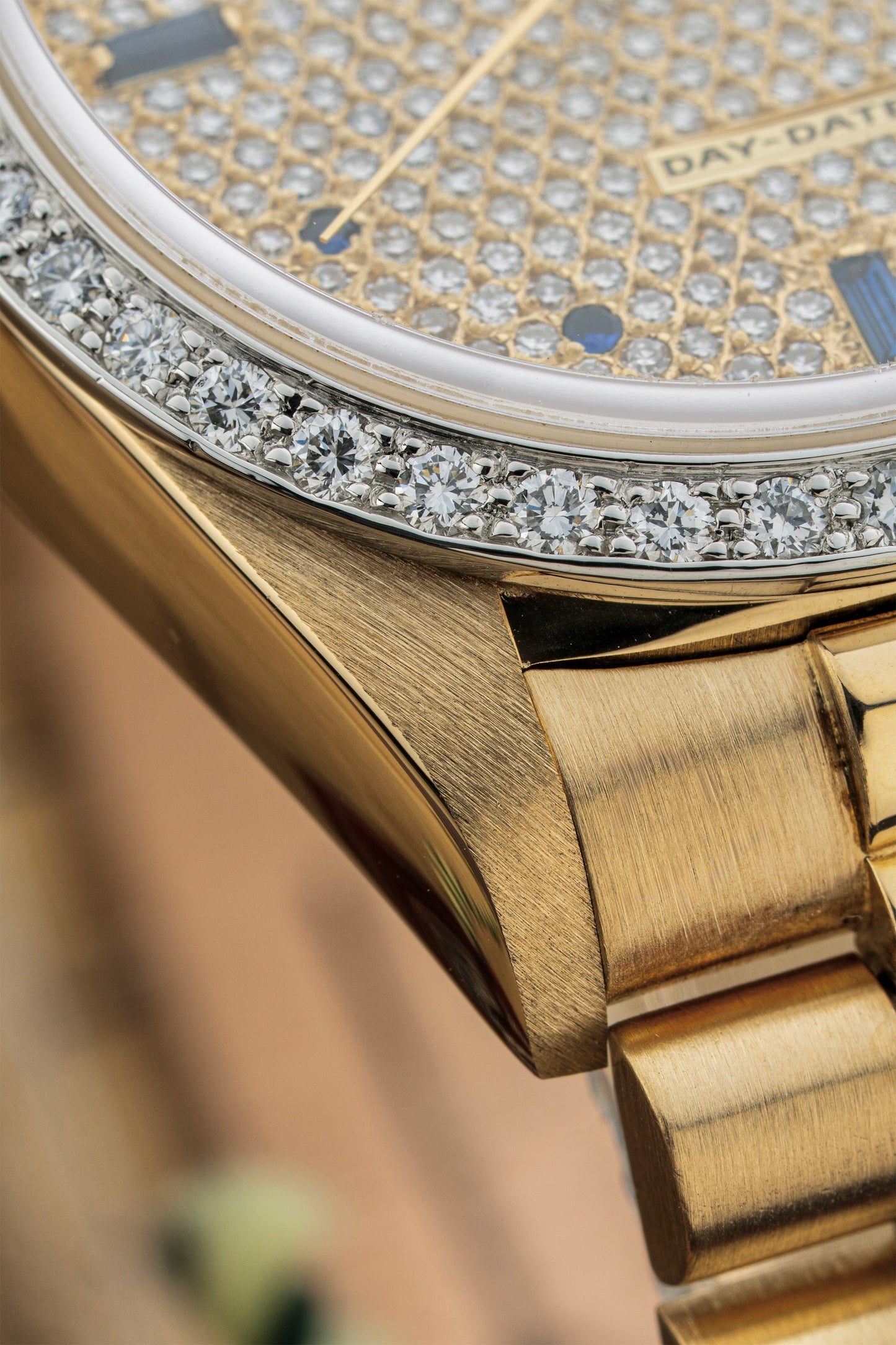 Rolex Day-Date 36mm Pavé - Ref. 18048