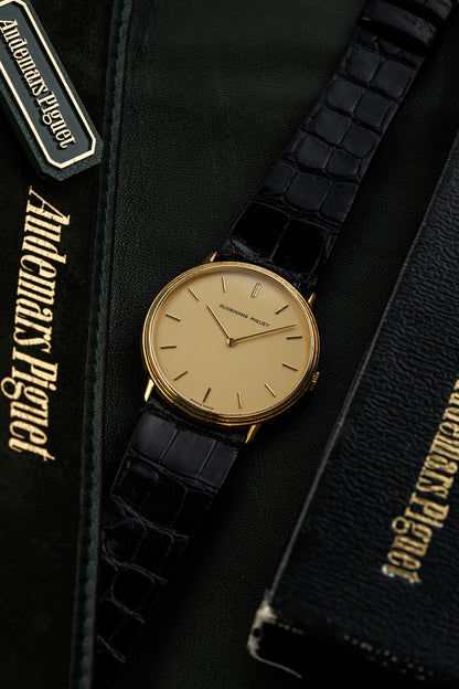 Audemars Piguet 18k Yellow Gold Dress Watch 31mm - Ref. 6054BA
