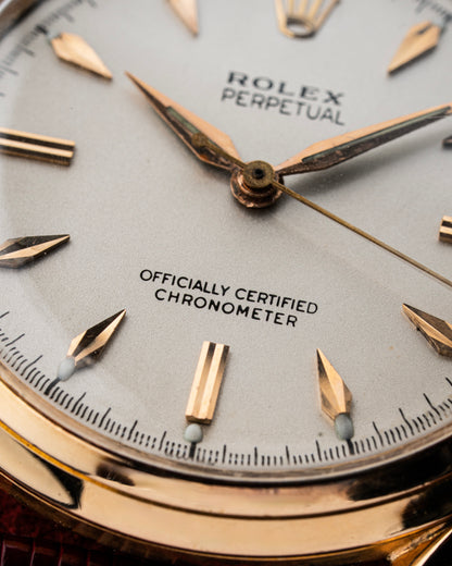Rolex Perpetual 33mm 18k Rose Gold - Ref. 3406