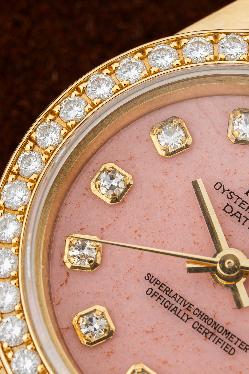 Rolex Lady-Datejust 26mm Coral Stone Dial - Ref. 69138