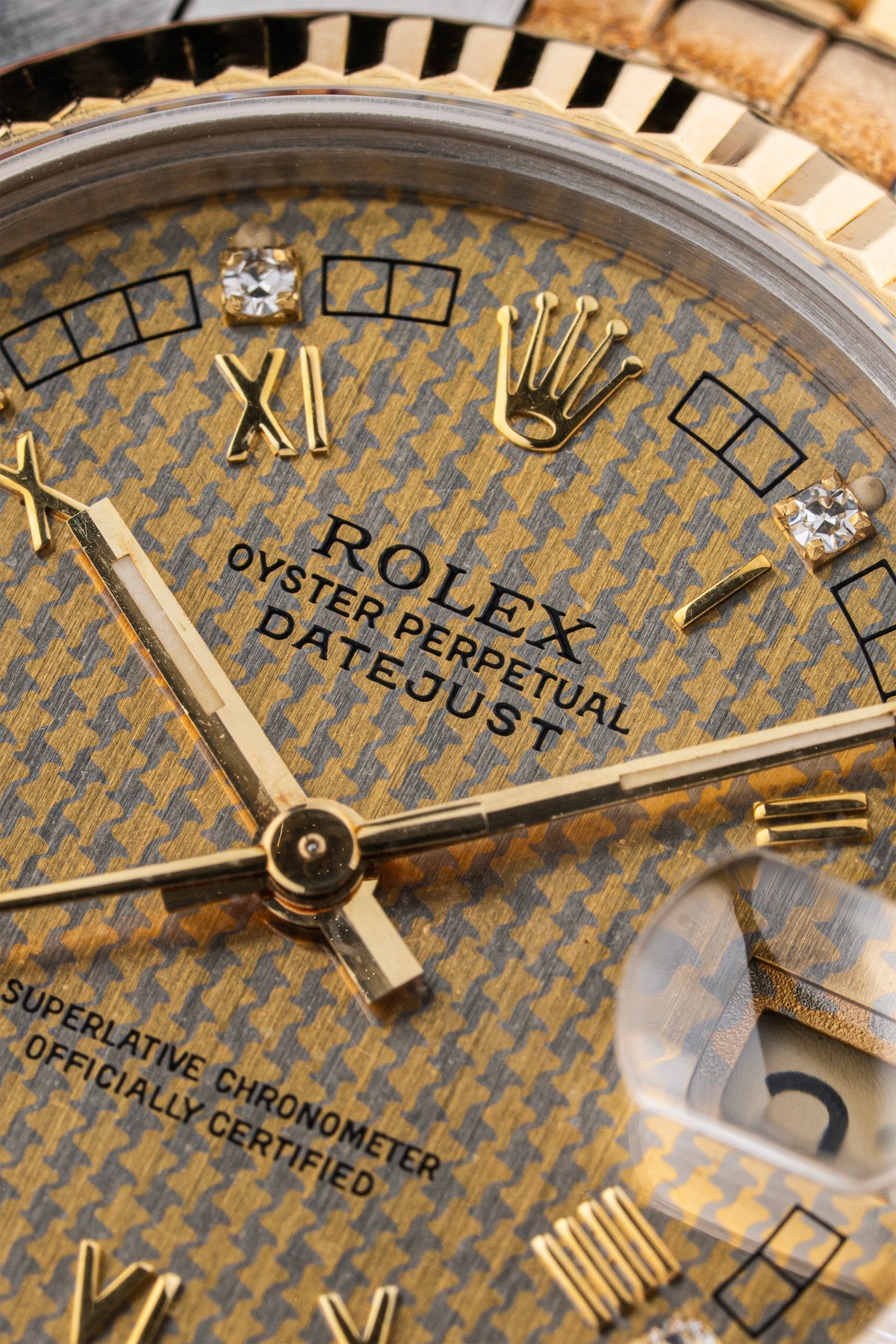 Rolex Datejust 31mm Houndstooth - Ref. 68273