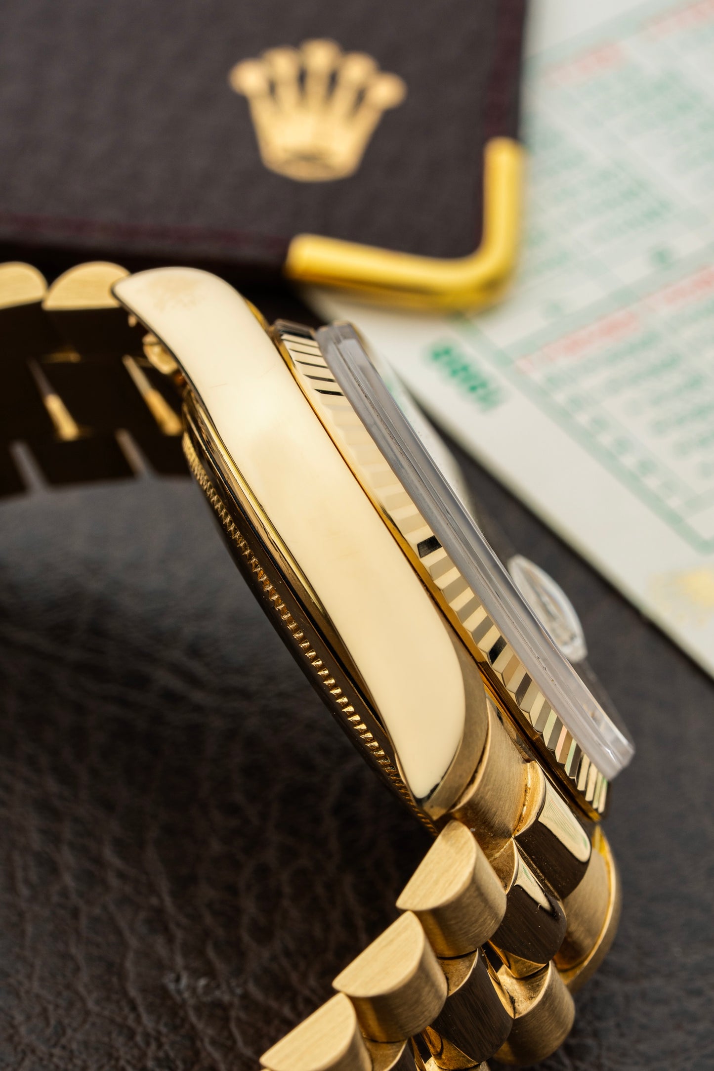 Rolex Day-Date 36mm Ruby Baguette - Ref. 18038